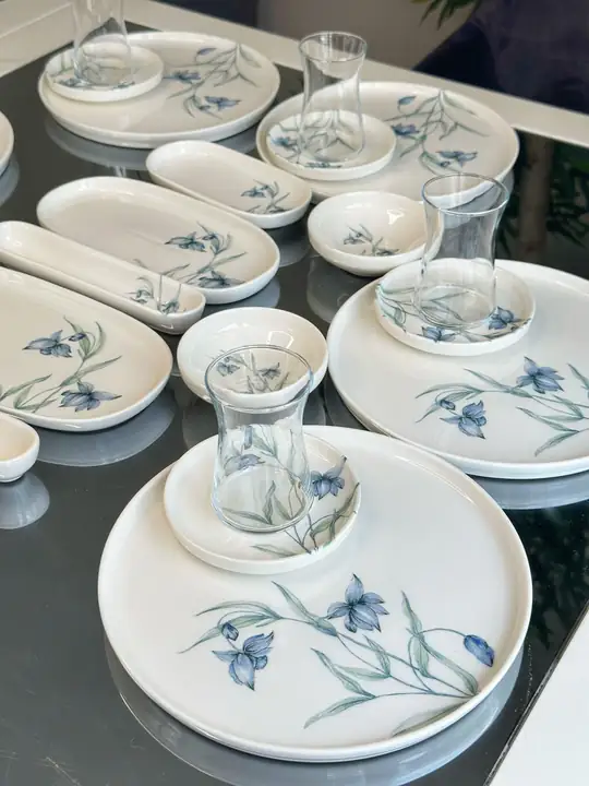 Lavinya 29 Parça Porselen Kahvaltı Takımı