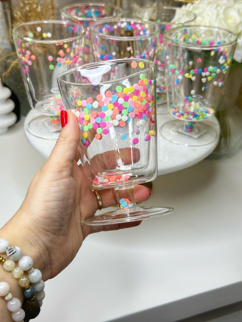 6 KİŞİLİK ÇİFT CİDARLI LİLA CUP / BARDAK