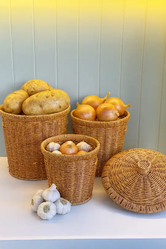 3'Lü Patates/Soğan/ Sarımsak Sepeti