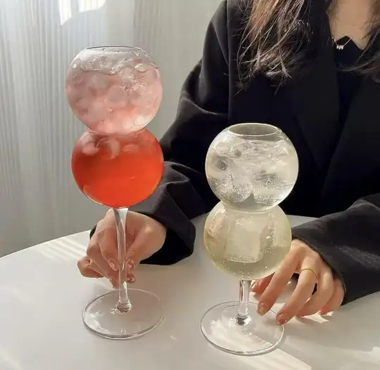 4 Lü Berno Bombeli Bardak (20 cm)