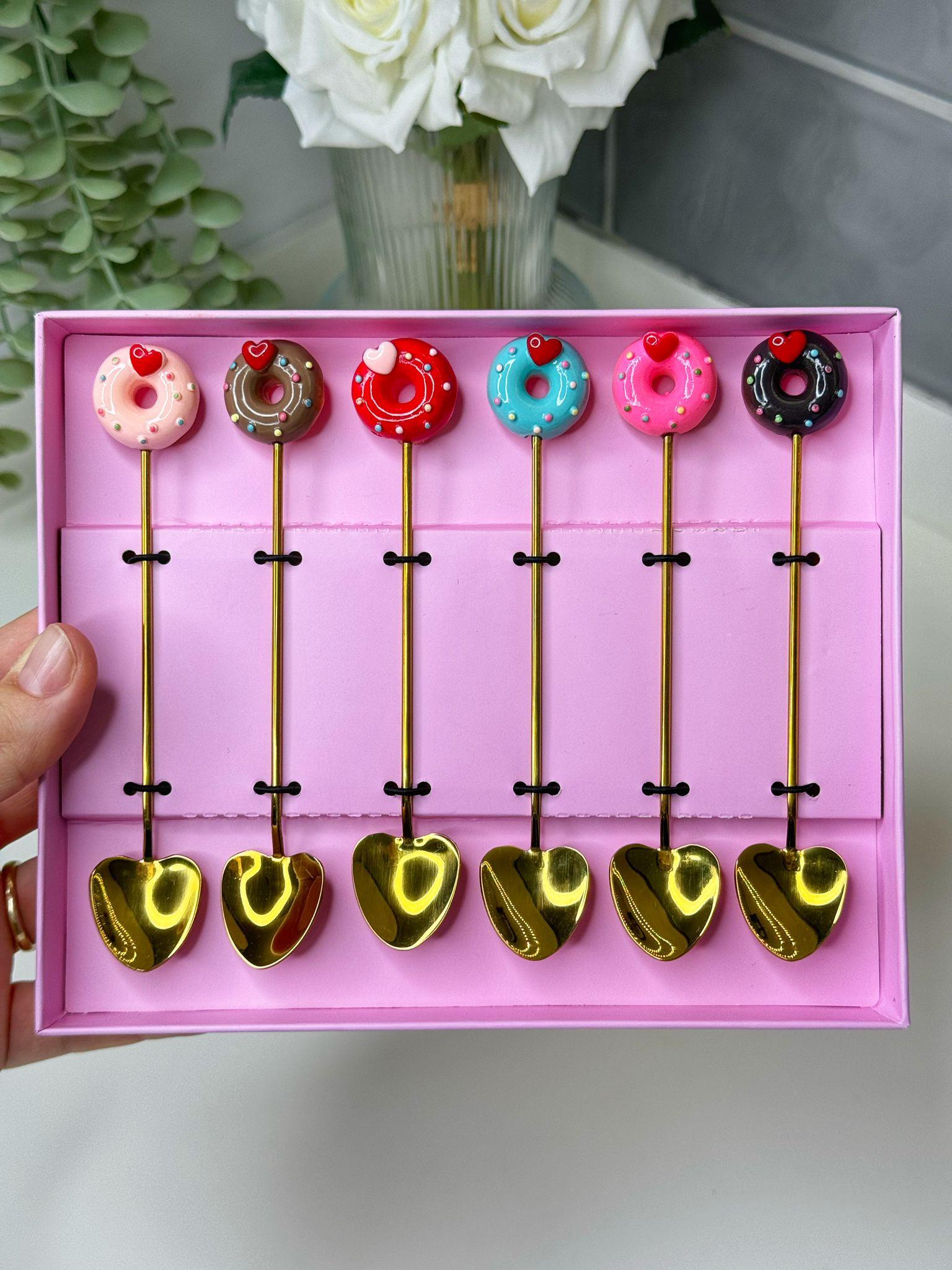 Sweet Donut 6 Kişilik Kokteyl Kaşığı (1)