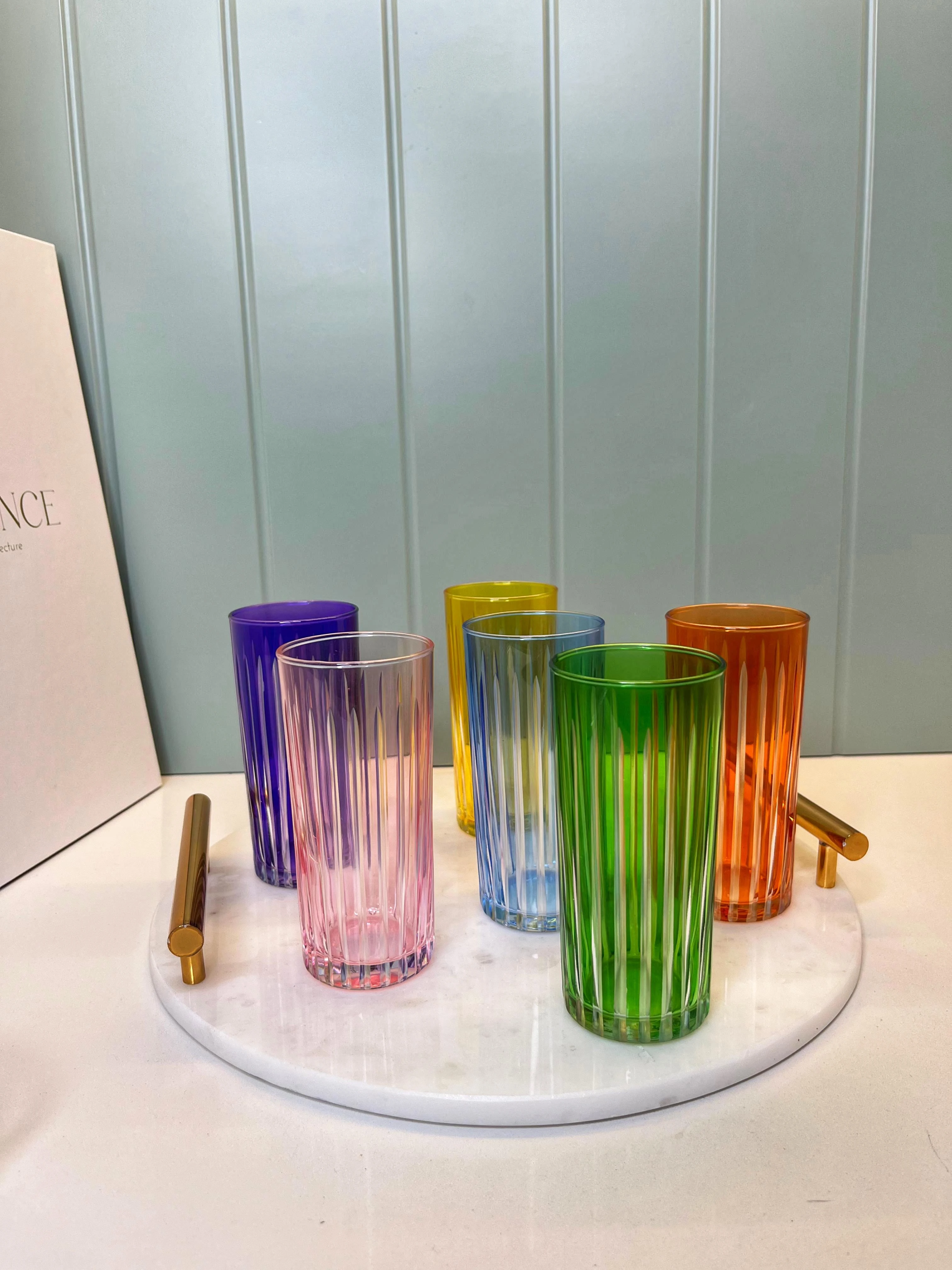 Köln 6 Kişilik Kahve Yanı Su Bardağı 