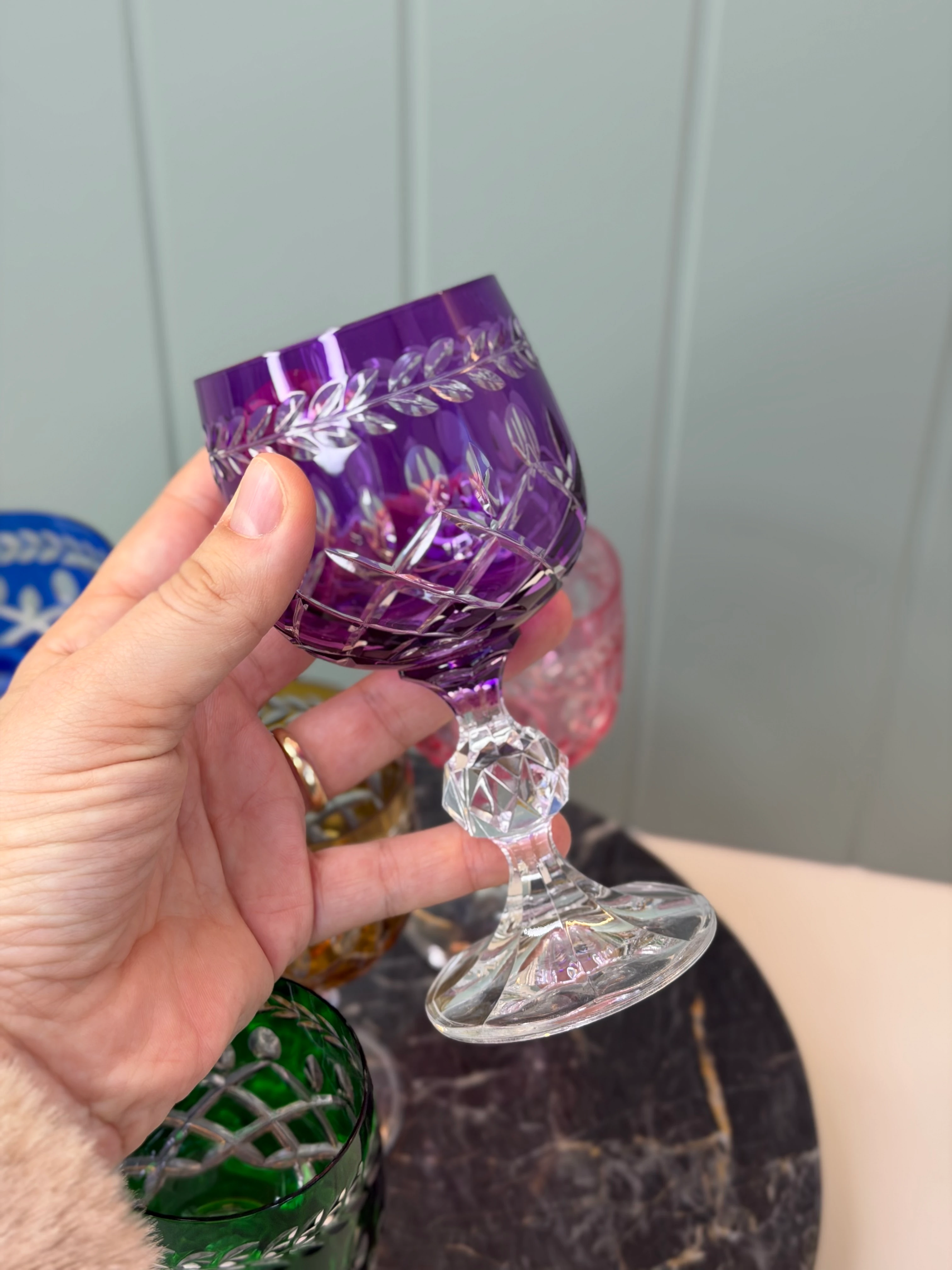 Olveya 6 Kişilik Bohemia Kahve Yanı Su Bardağı