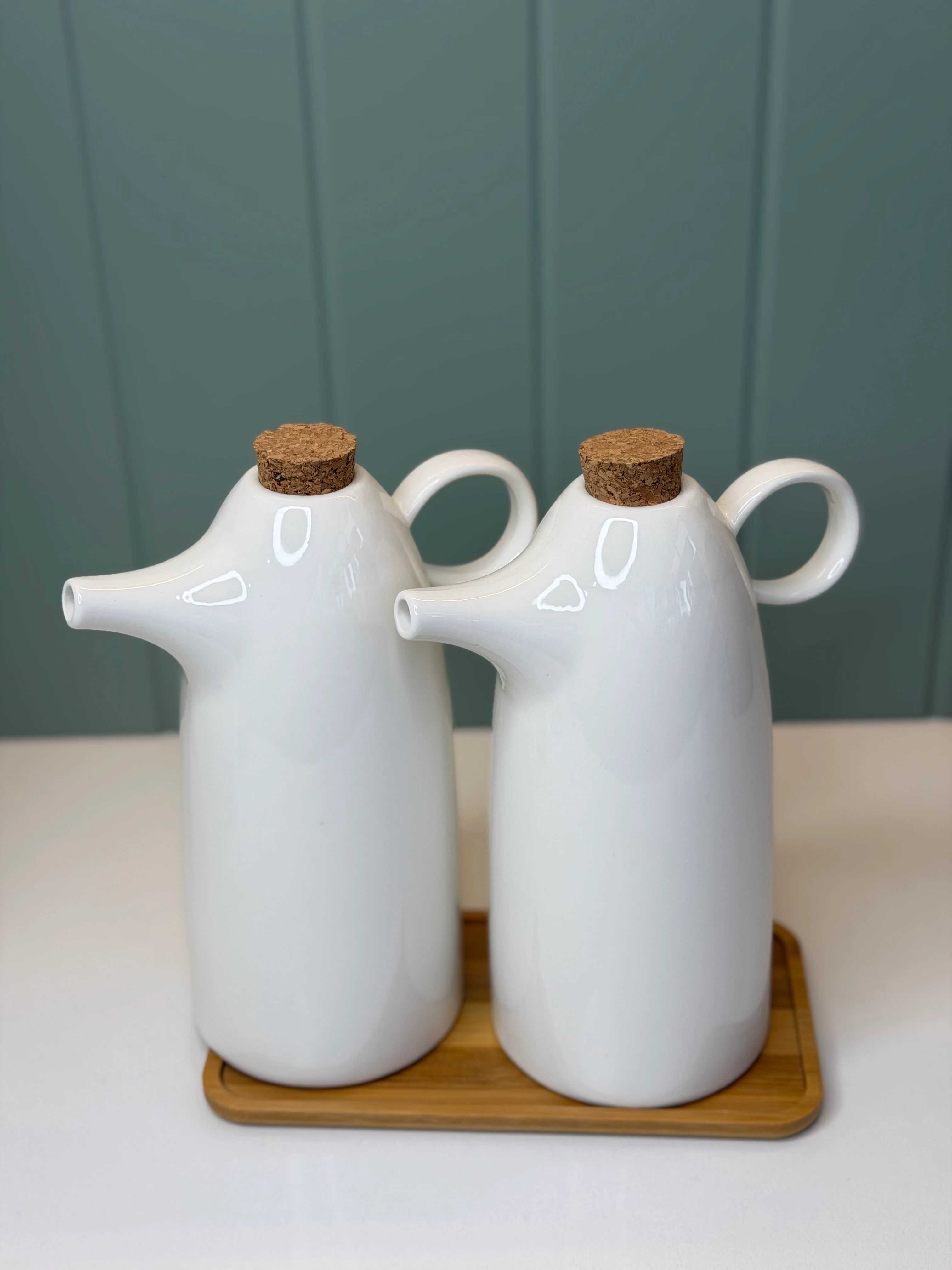 2Li Porselen Yağdanlık / Stand