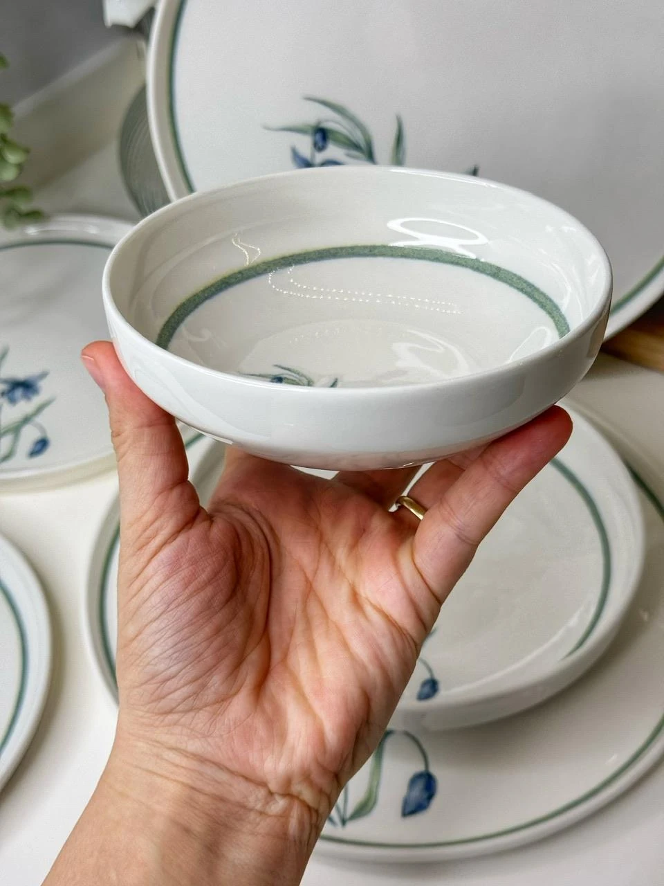 Lavinya 24 Parça 6 Kişilik Porselen Yemek Takımı