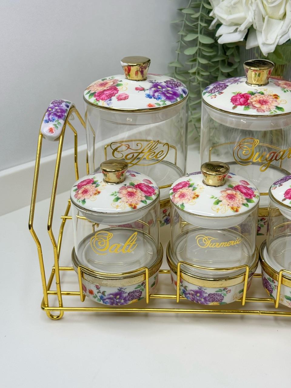 Enjoy 7 Li Standlı Baharat Takımı