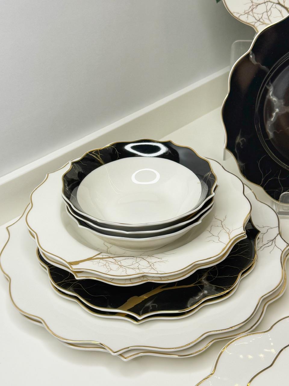 Sepho 6 Kişilik Porseeln Yemek Takımı