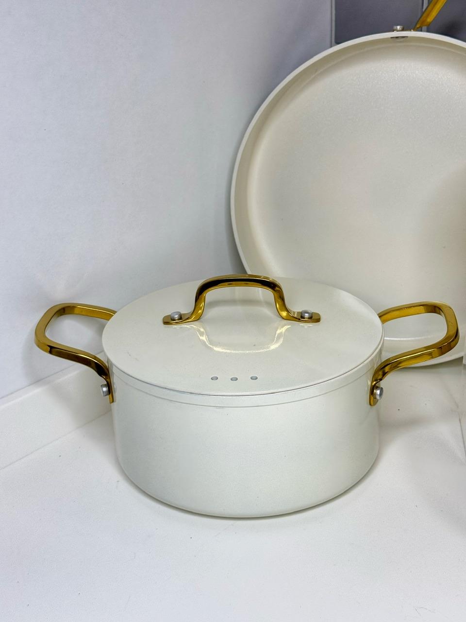 Olbia 9 Parça Seramik Döküm Tencere Seti