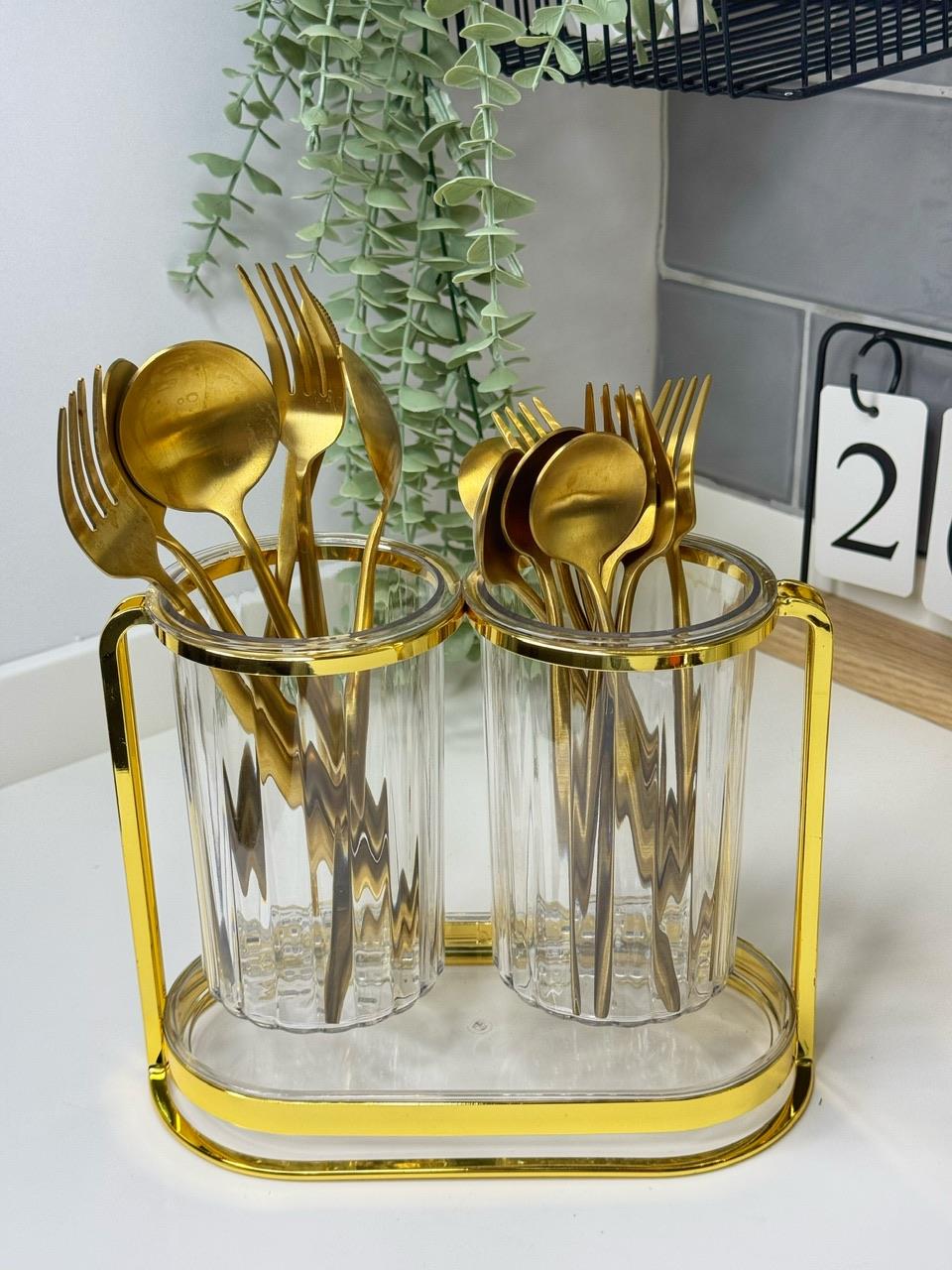 Edonia Yuvarlak Model Kaşıklık / Çiçeklik