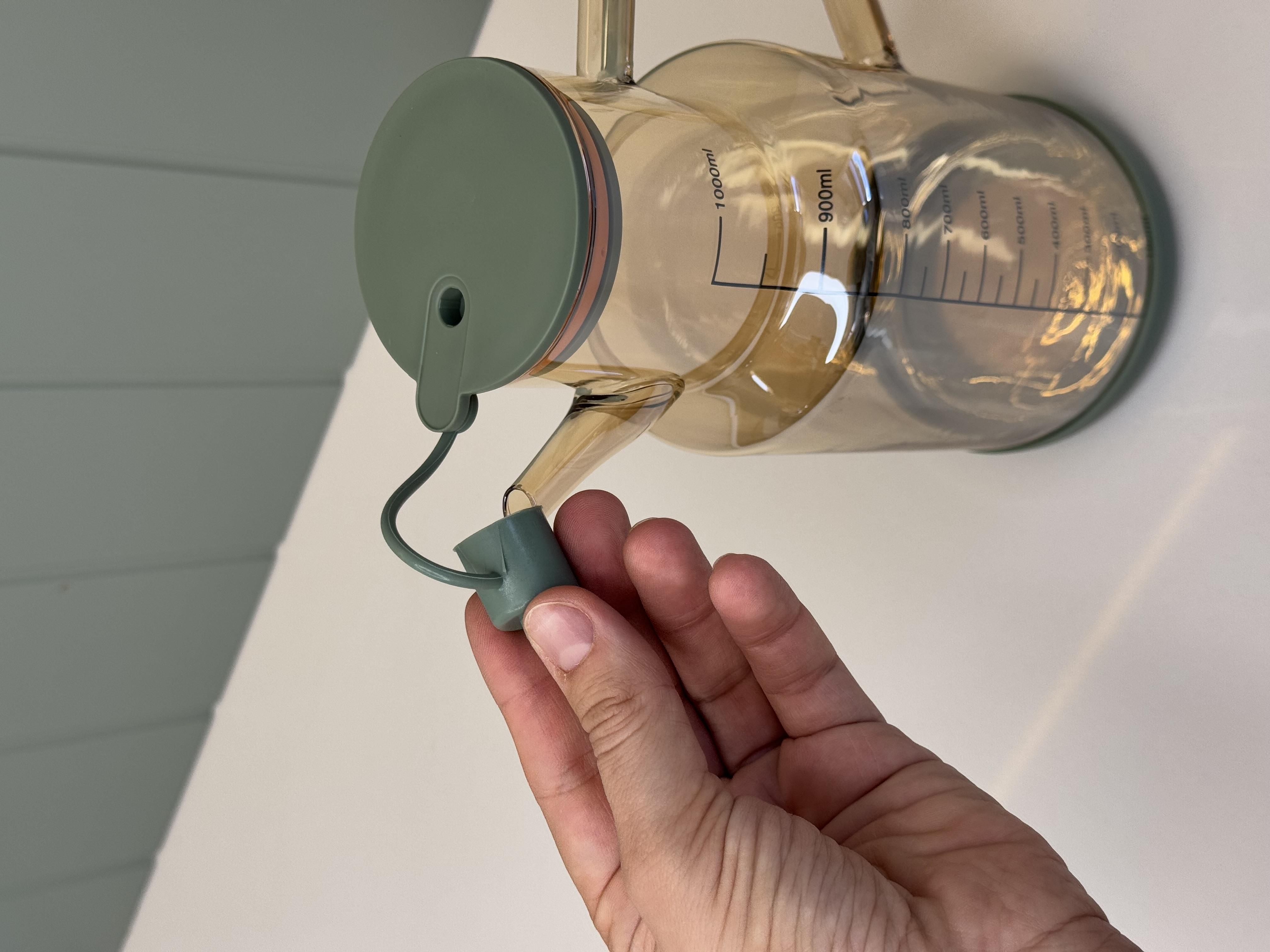 Moss Tasarım Bal Rengi Yağdanlık / Sürahi