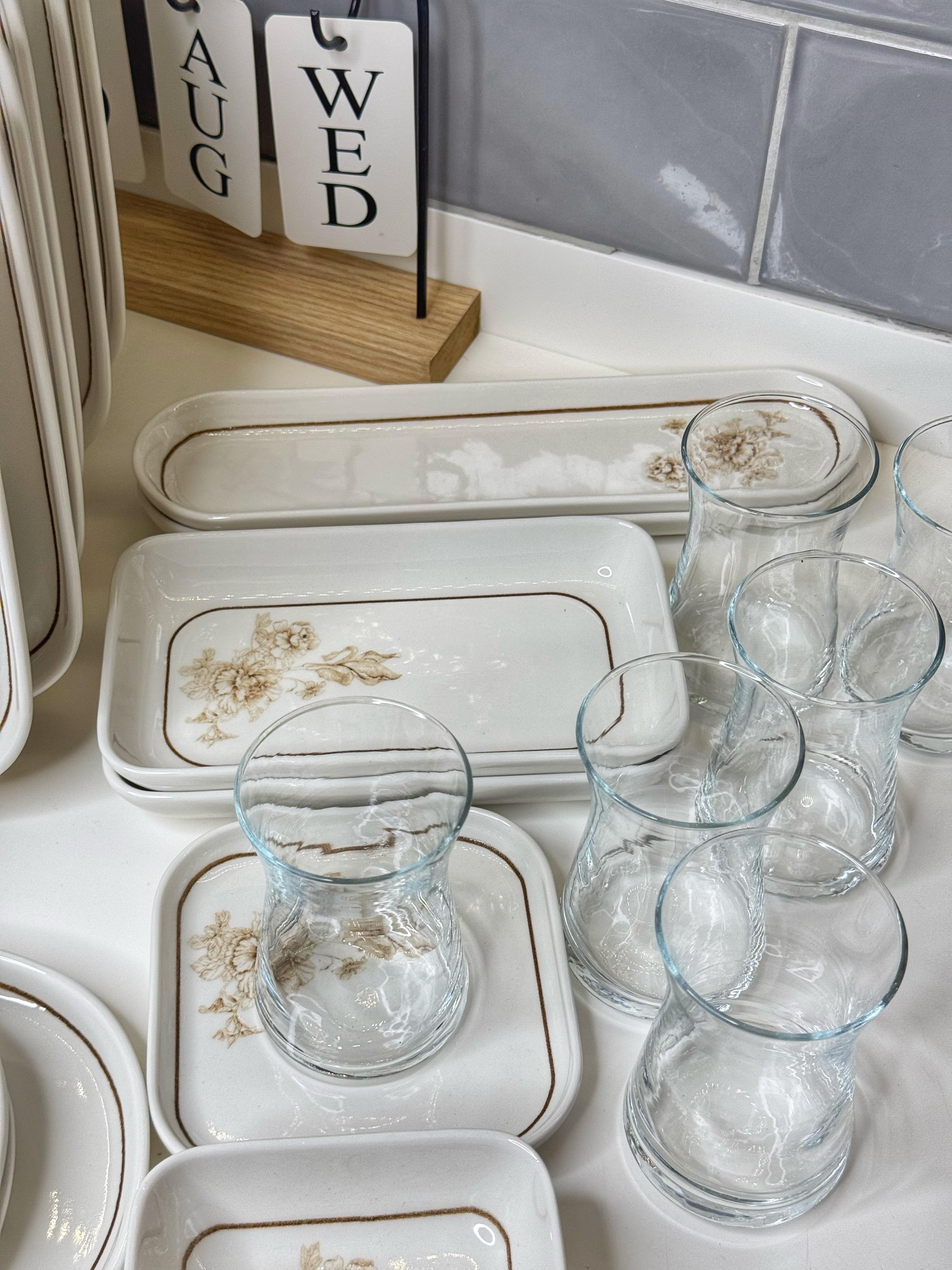 Arven 29 Parça 6 Kişilik Porselen Kahvaltı Takımı