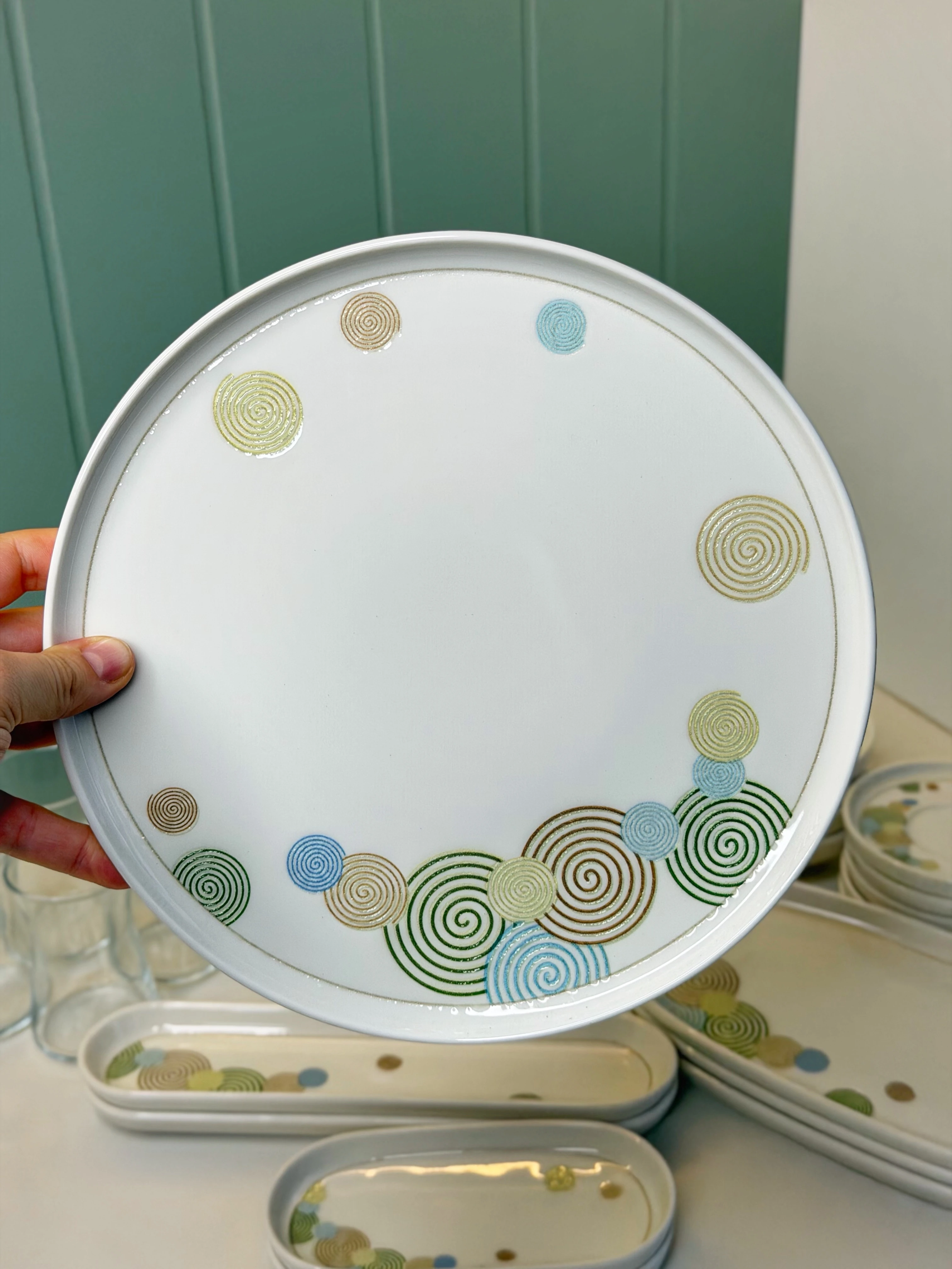 Daisy 29 Parça 6 Kişilik Porselen Kahvaltı Takımı 