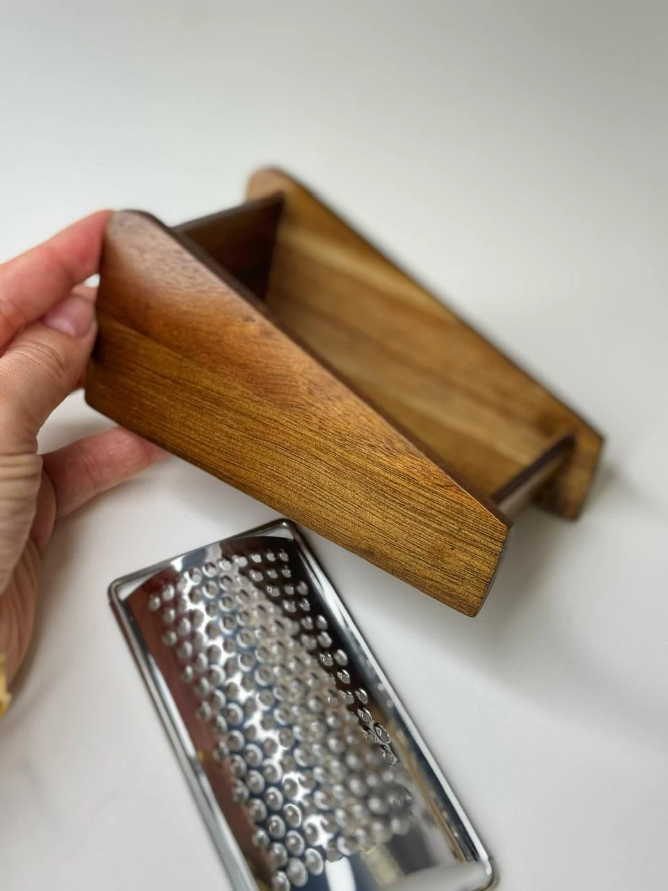 Akasya 3 Lü Servis + Sarımsak Rendesi