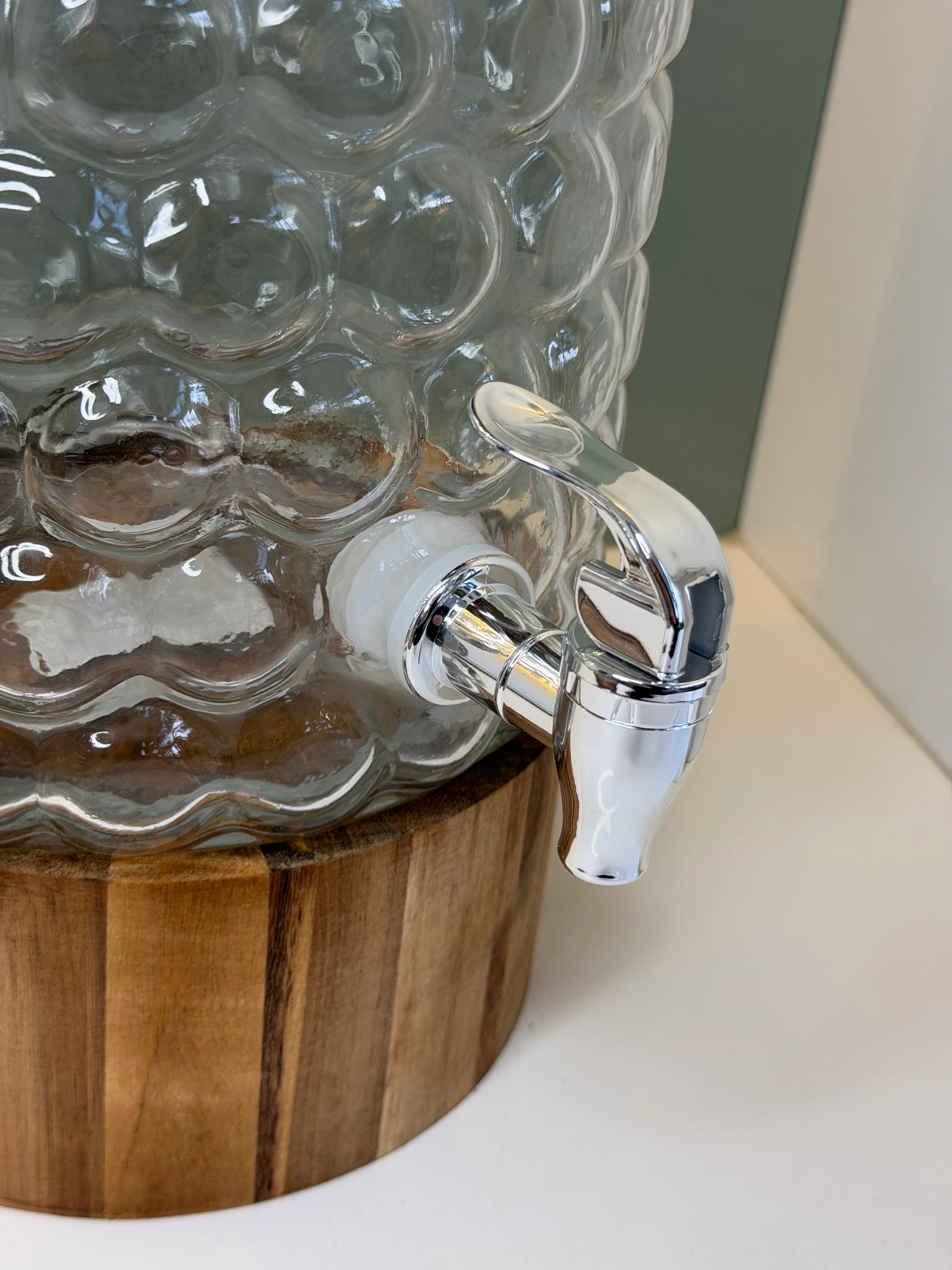 Bubble Akasya Cam Sebil / Şerbetlik