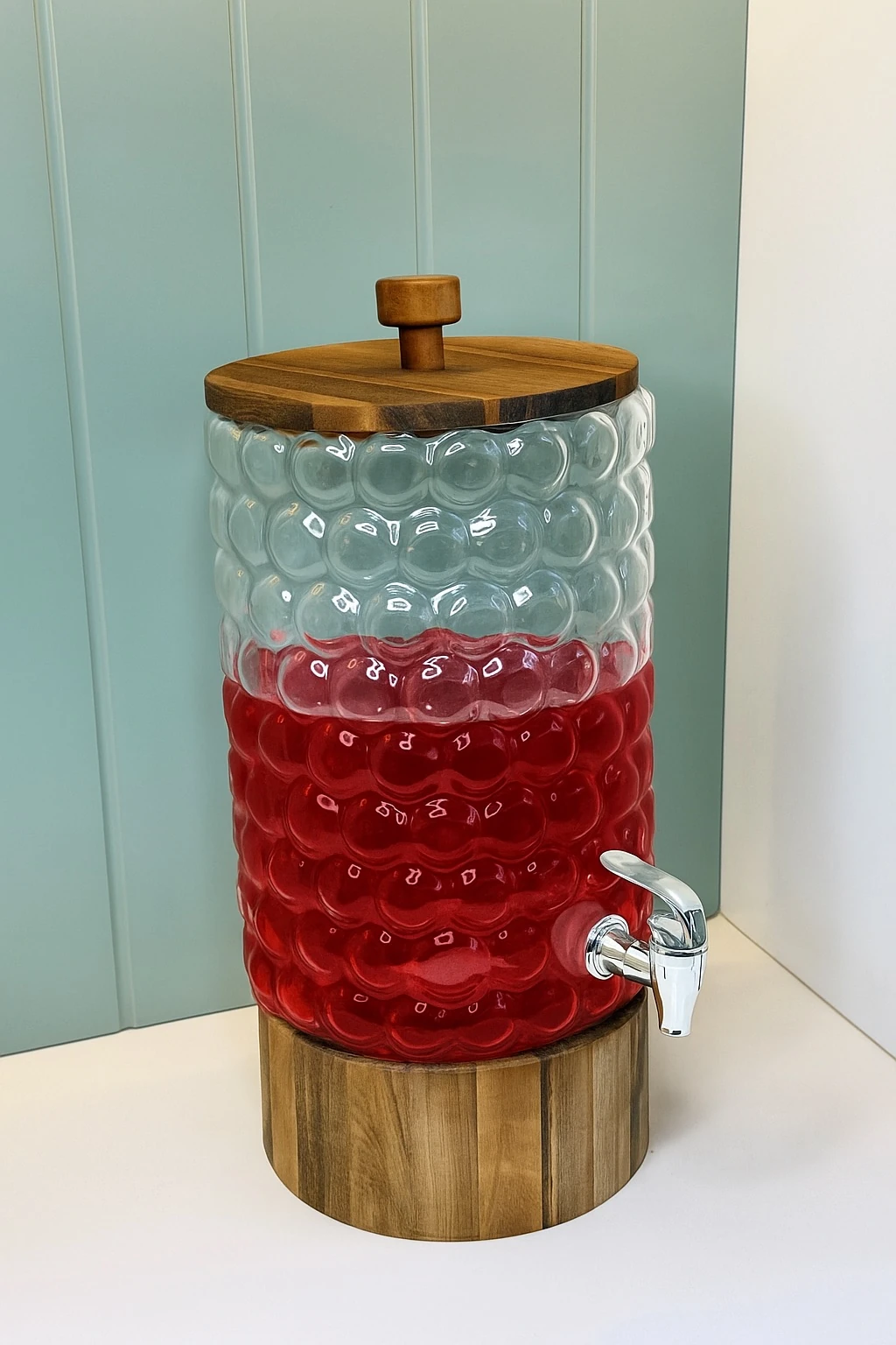 Bubble Akasya Cam Sebil / Şerbetlik