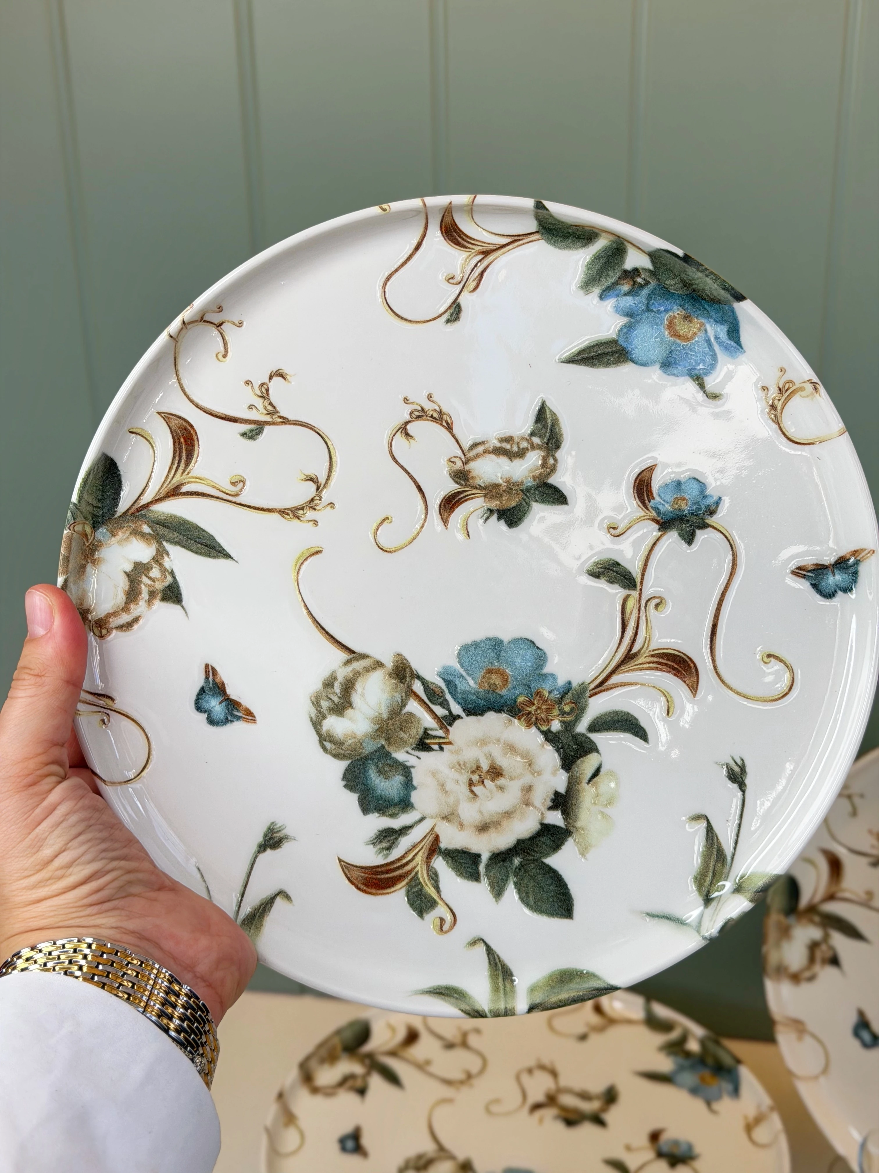 Botanical 29 Parça 6 Kişilik Porselen Kahvaltı Takımı