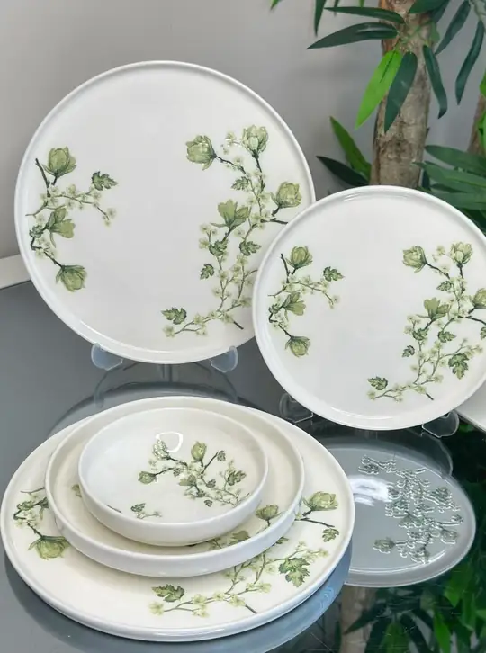 Flora 24 Parça 6 Kişilik Yemek Takımı