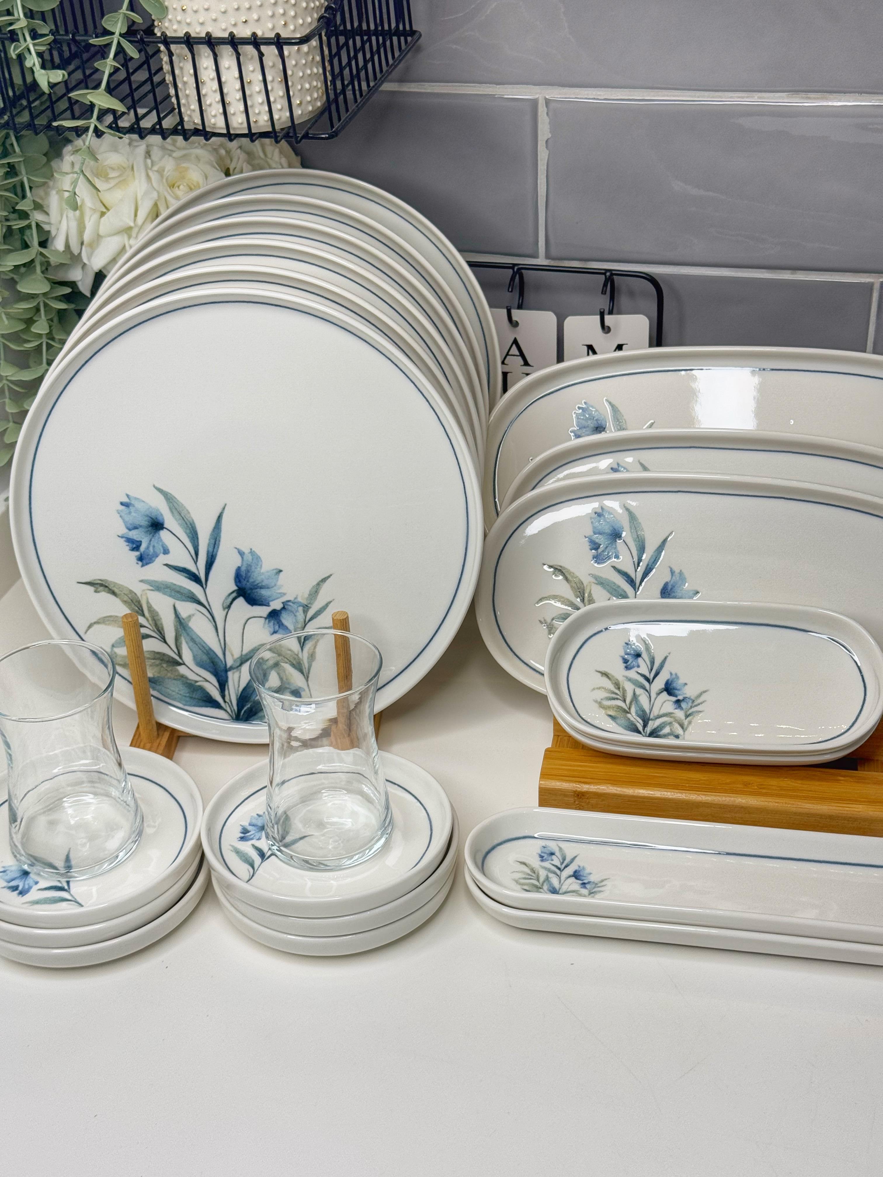 Ronay 29 Parça 6 Kişilik Porselen Kahvaltı Takımı