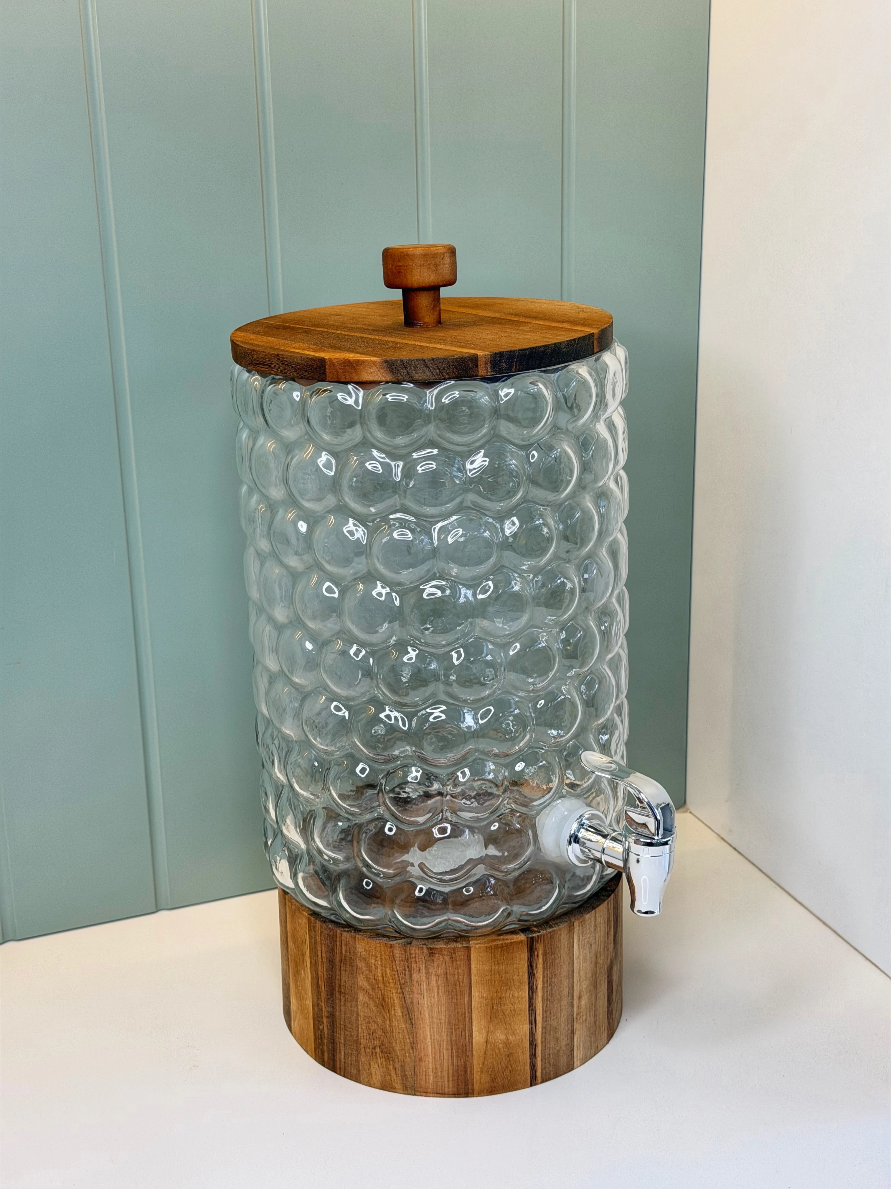 Bubble Akasya Cam Sebil / Şerbetlik