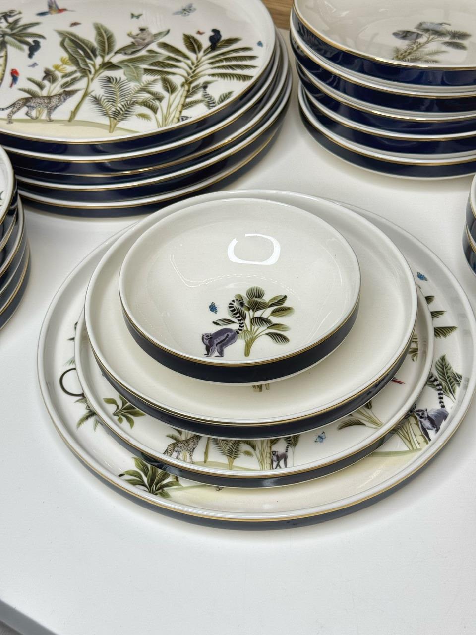 Safari 24 Parça 6 Kişilik Yemek takımı