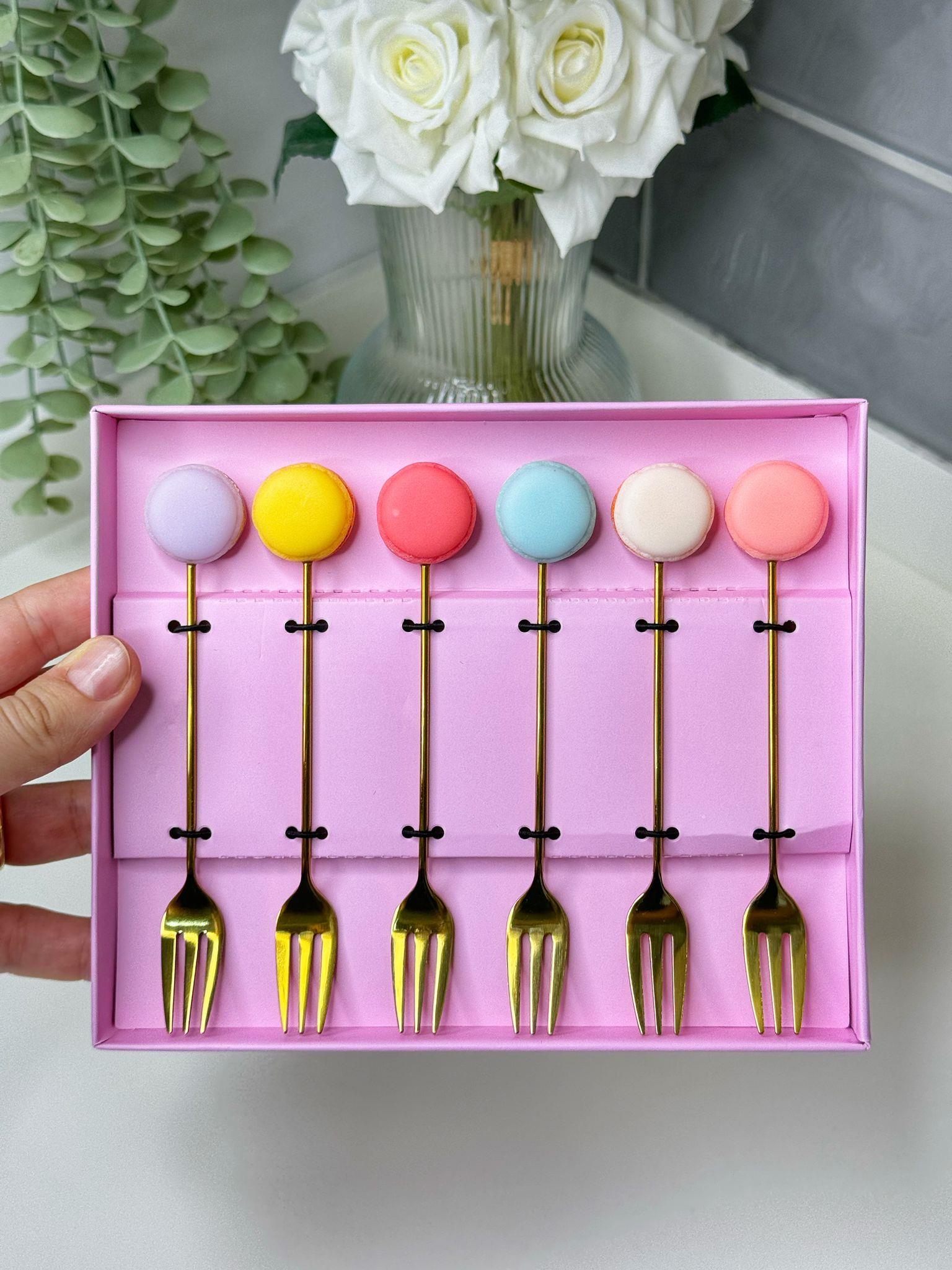 Sweet Donut 6 Kişilik Kokteyl Çatalı (3)