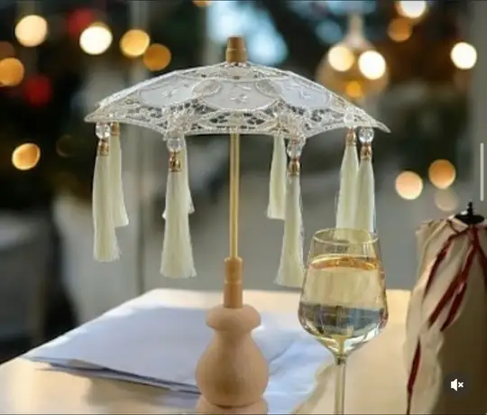 Bali Şemsiyesi (Ahşap Gövde)