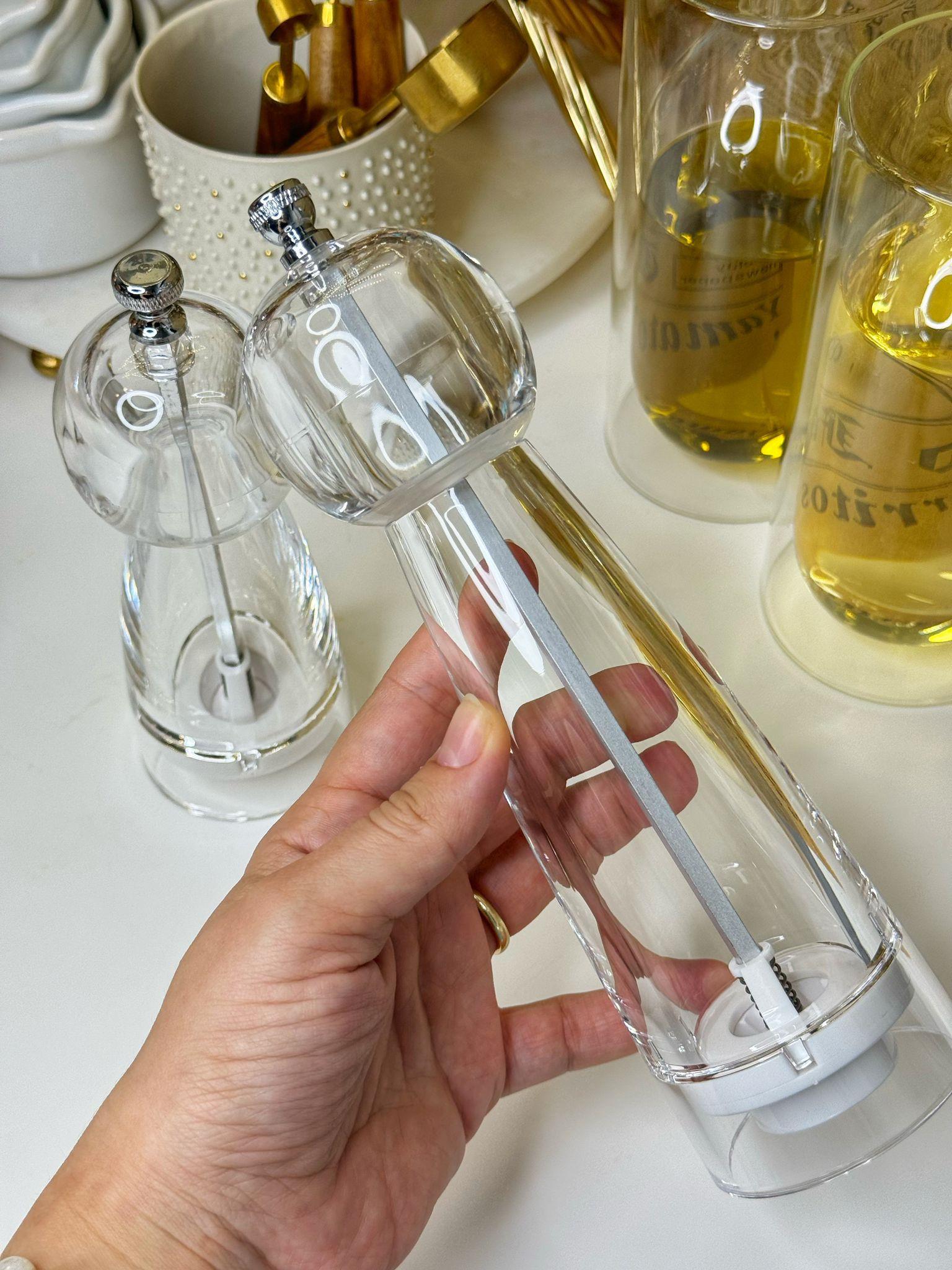 2 Li Şeffaf Uçlu Değirmen