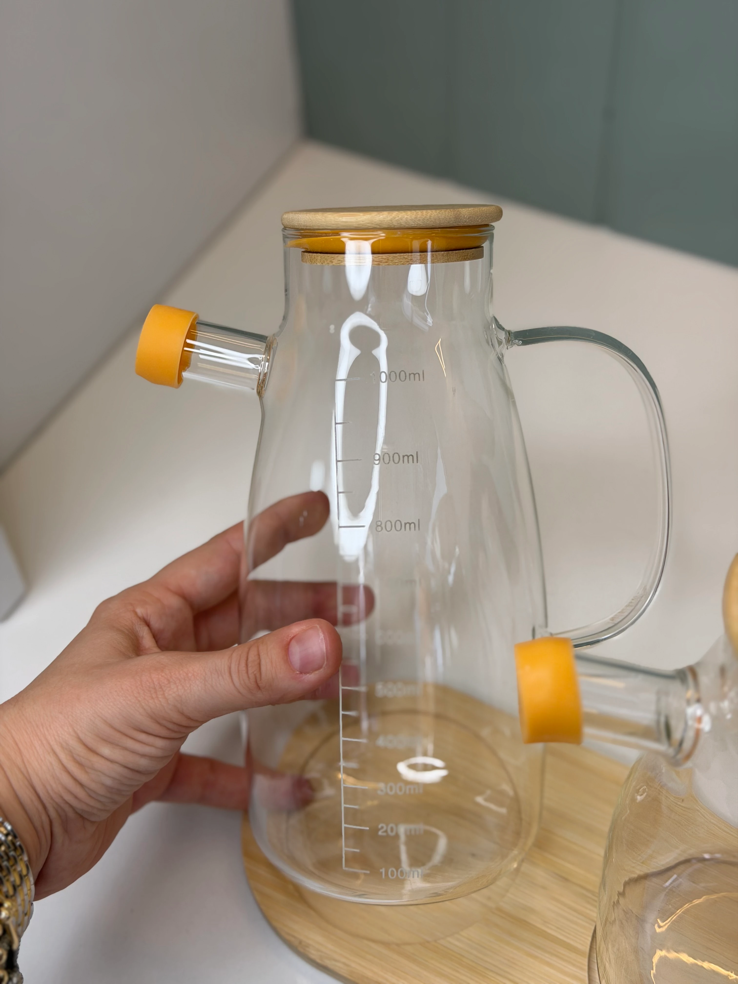 2Li Cam Yağdanlık / Stand 