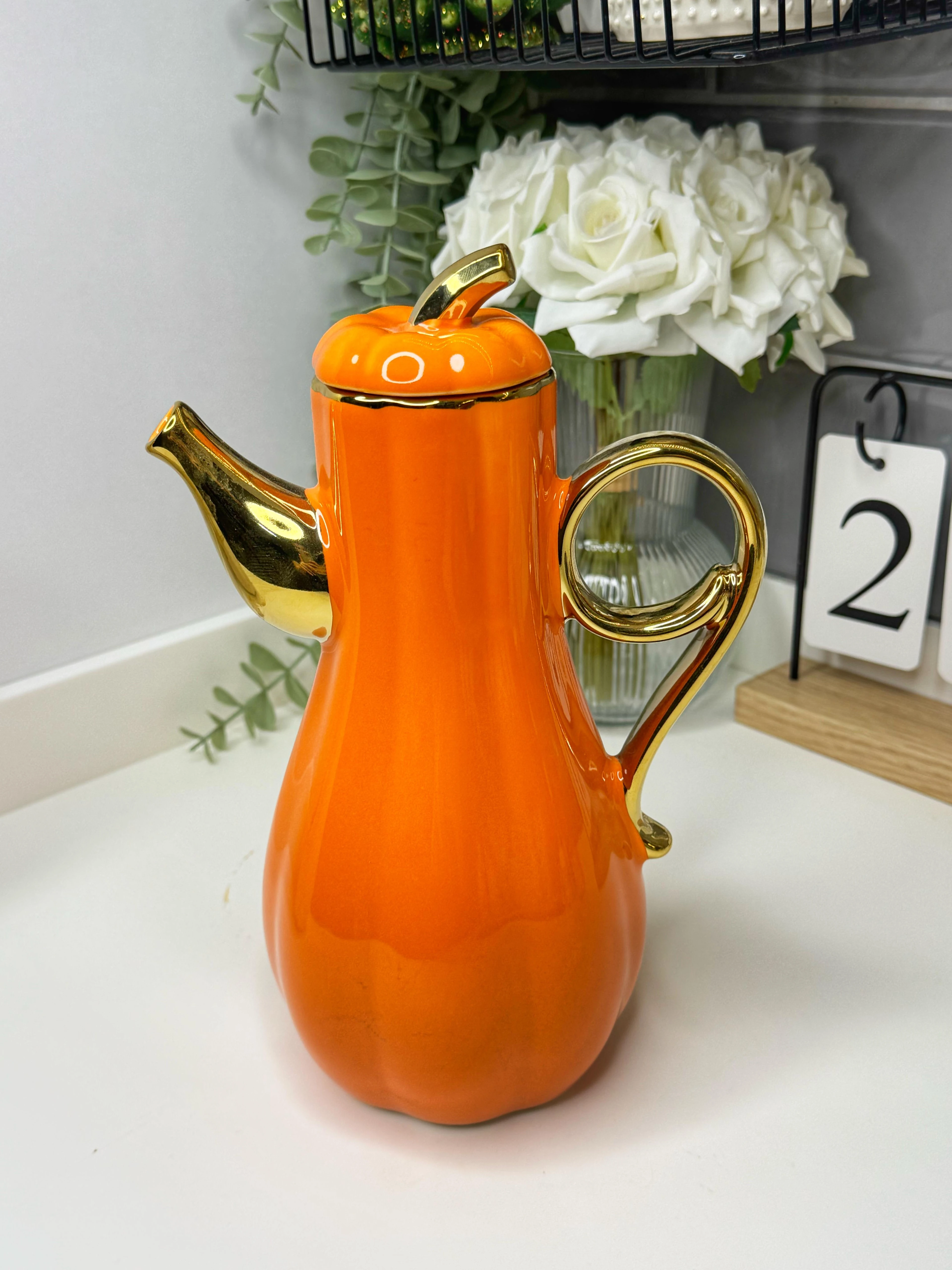 2 Li Porselen Kabak Yağdanlık