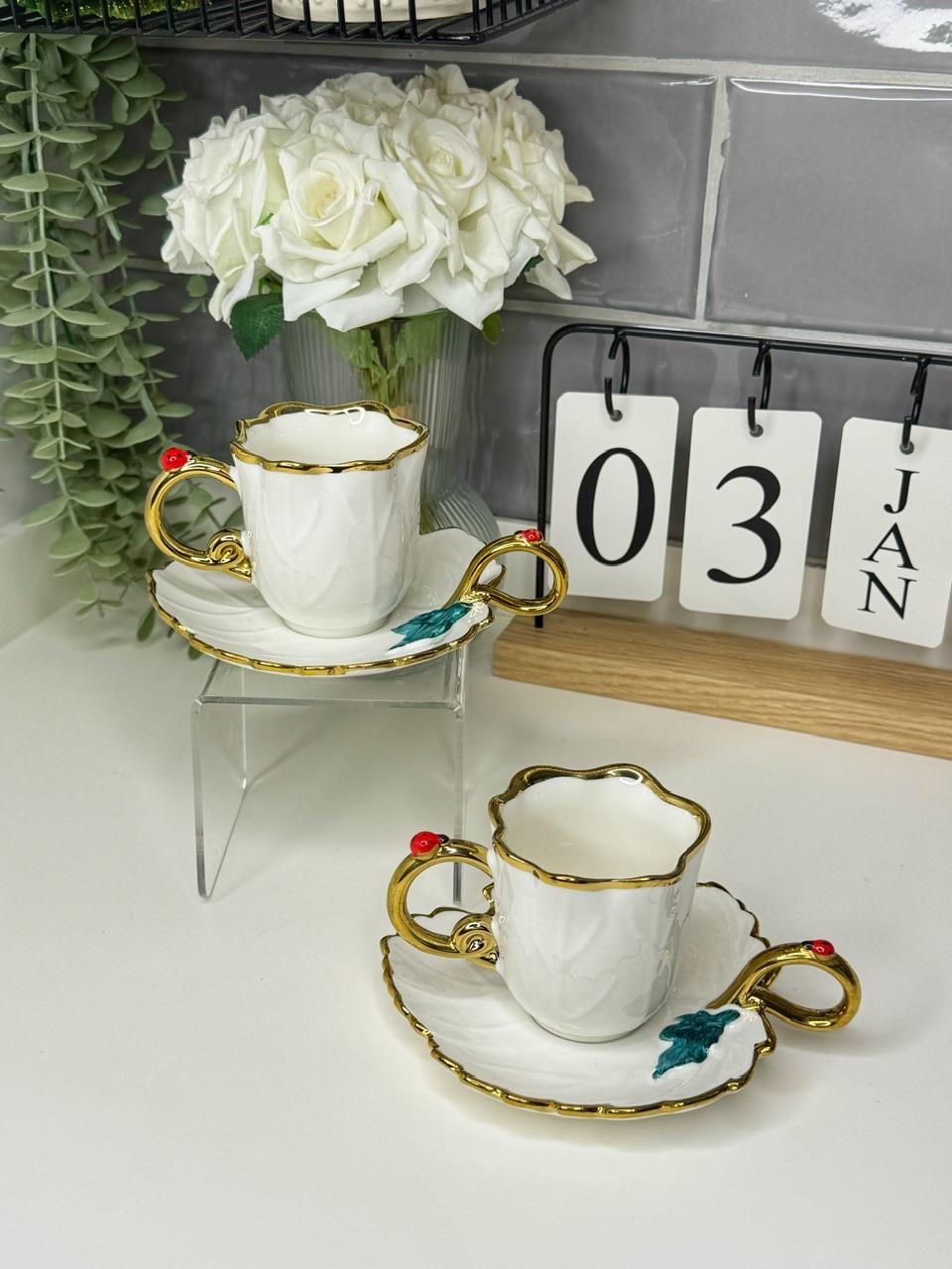 Lenora 2 Kişilik Türk Kahvesi Fincanı