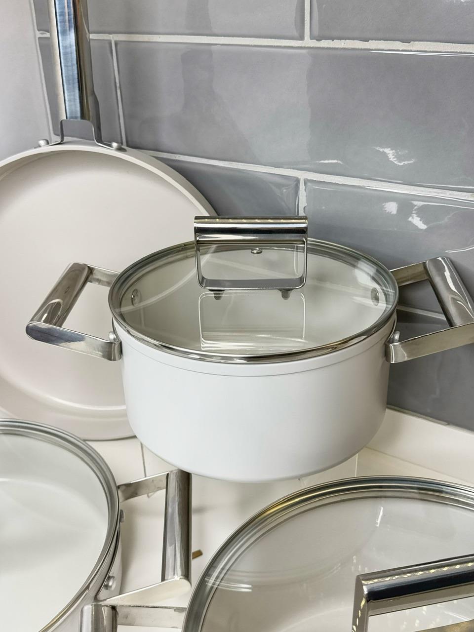 Monte 9 Parça Seramik Tencere Seti