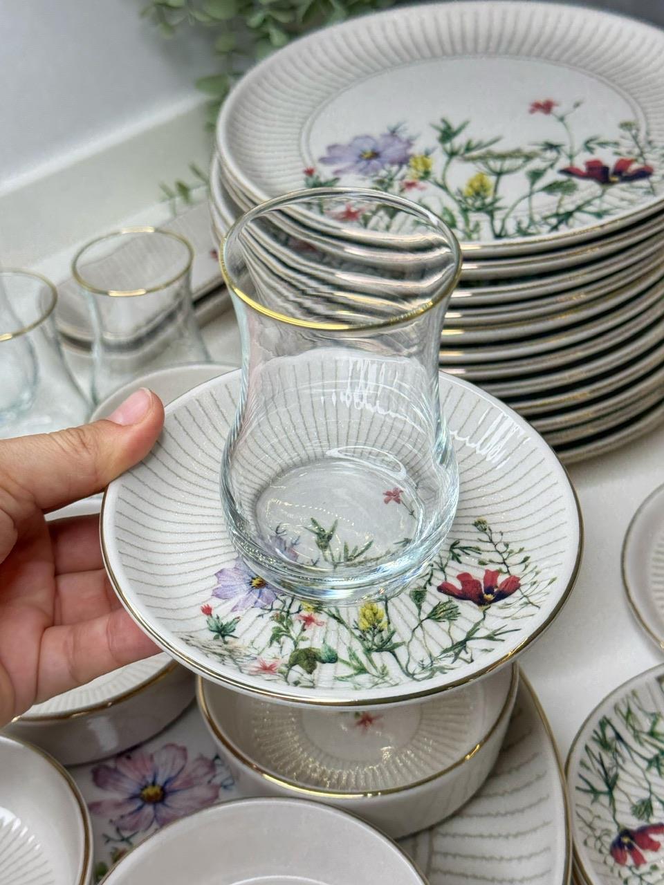 Lorena 53 Parça 12 Kişilik Kahvaltı Takımı