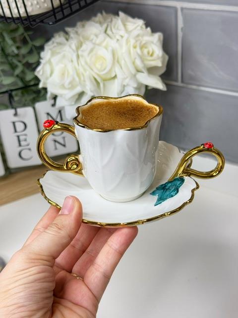 Lenora 6 Kişilik Türk Kahvesi Fincanı