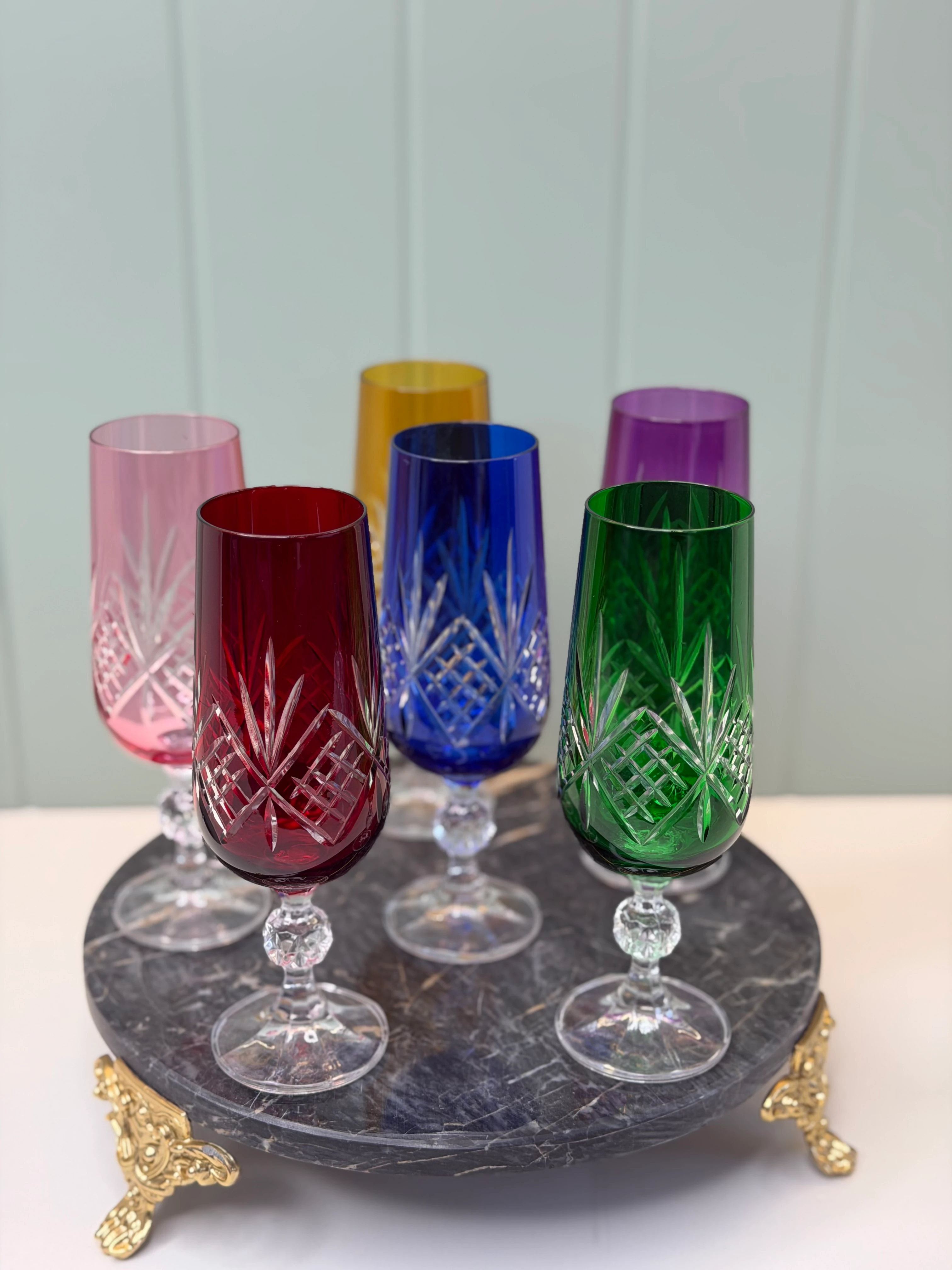 6lı Bohemia Kristal Sterna Bardak Dream 