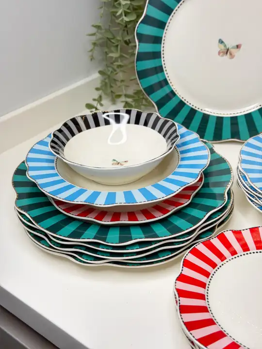 Lunara 24 Parça 6 Kişilik Yemek Takımı