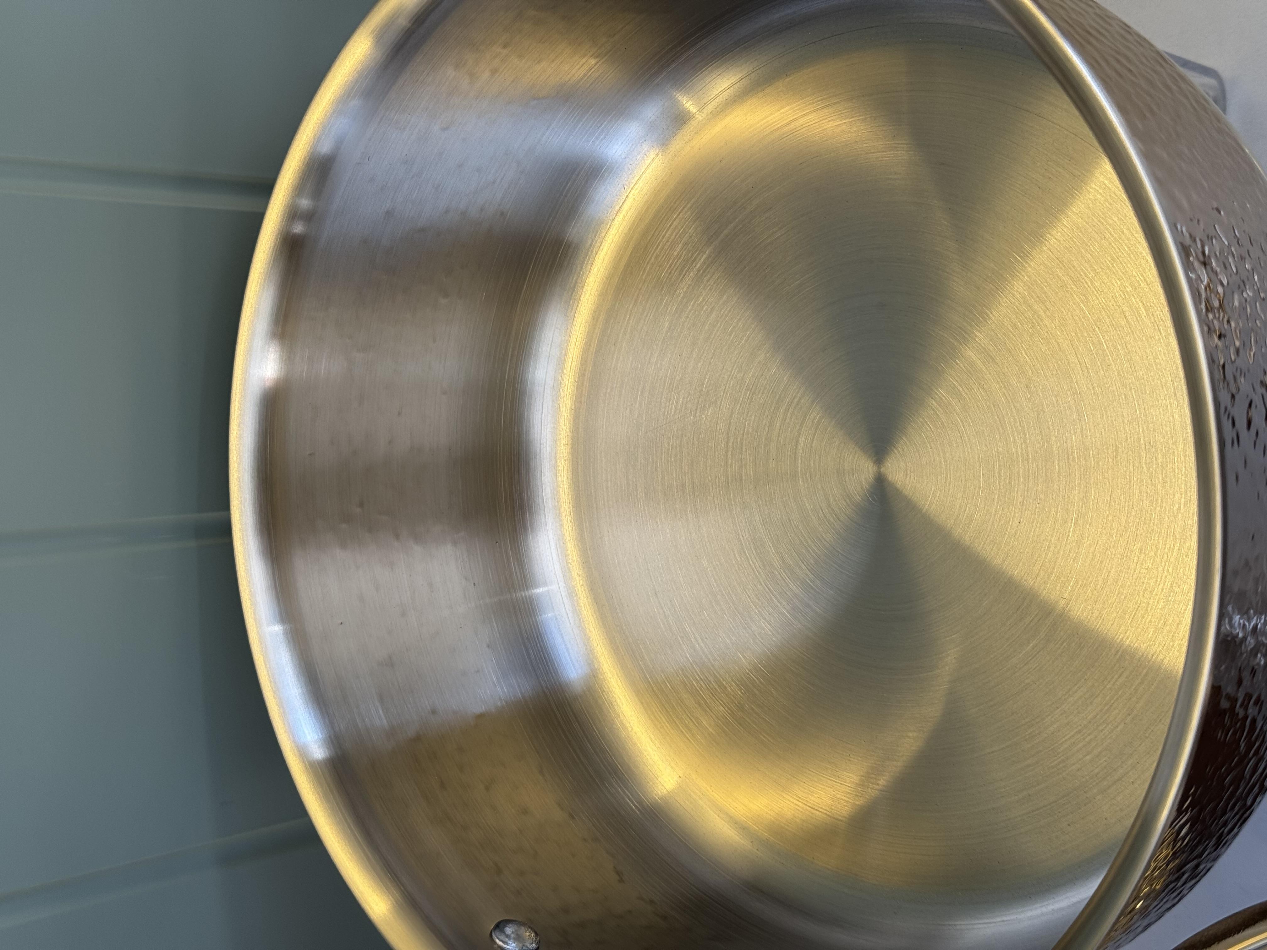 Bakır Yüzeyli Çelik Tencere Takımı