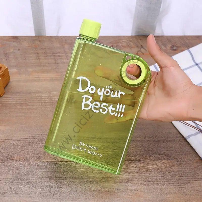 Yeşil Notebook Matara / Suluk