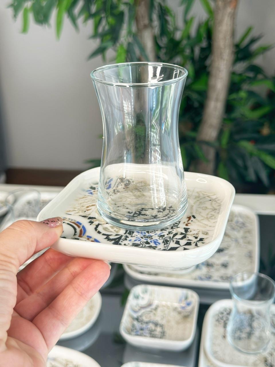 Etnik 29 Parça Porselen Kahvaltı Takımı