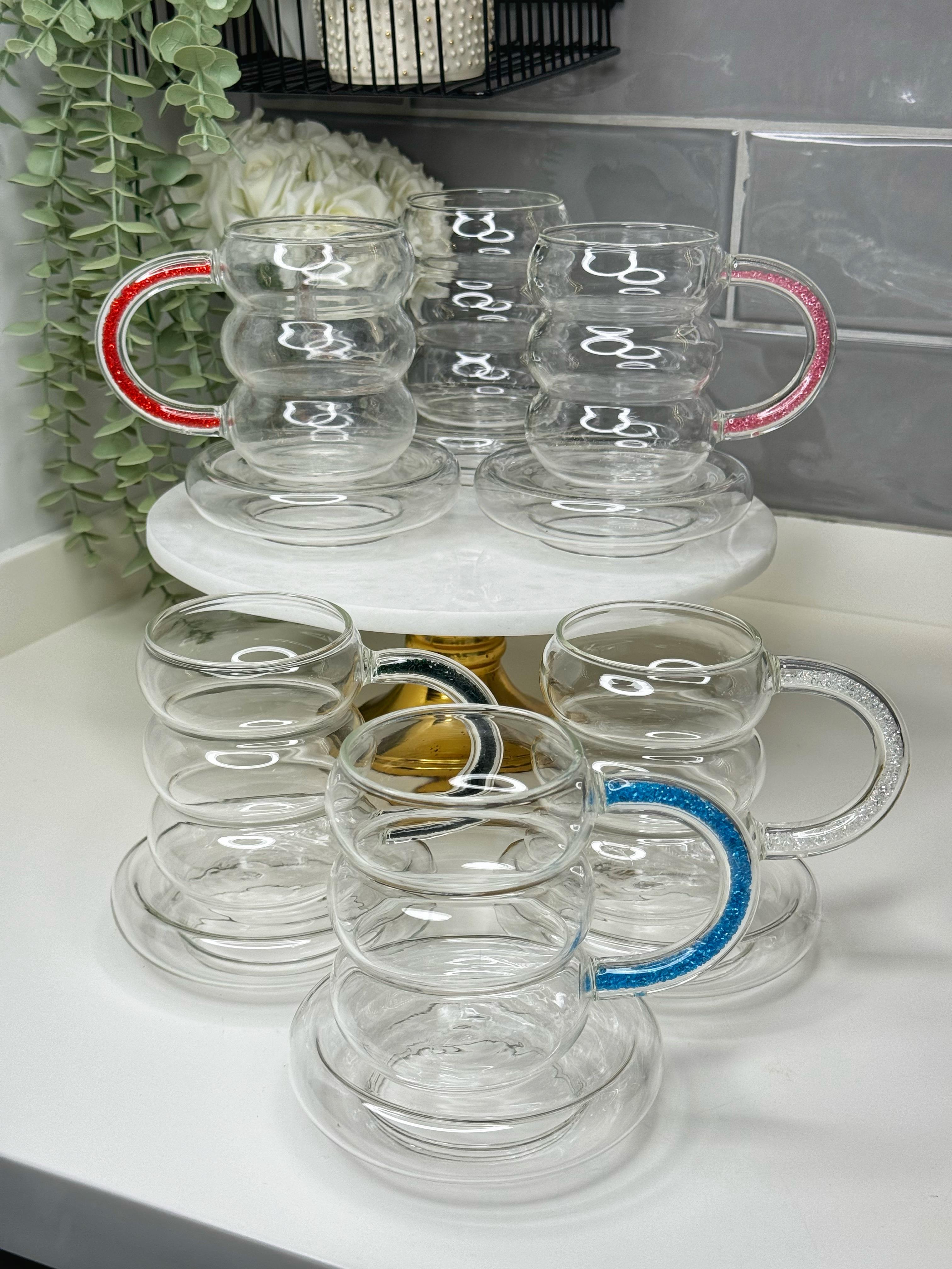 Lamia 12 Parça 6 Kişilik Tasarım Çay Fincanı