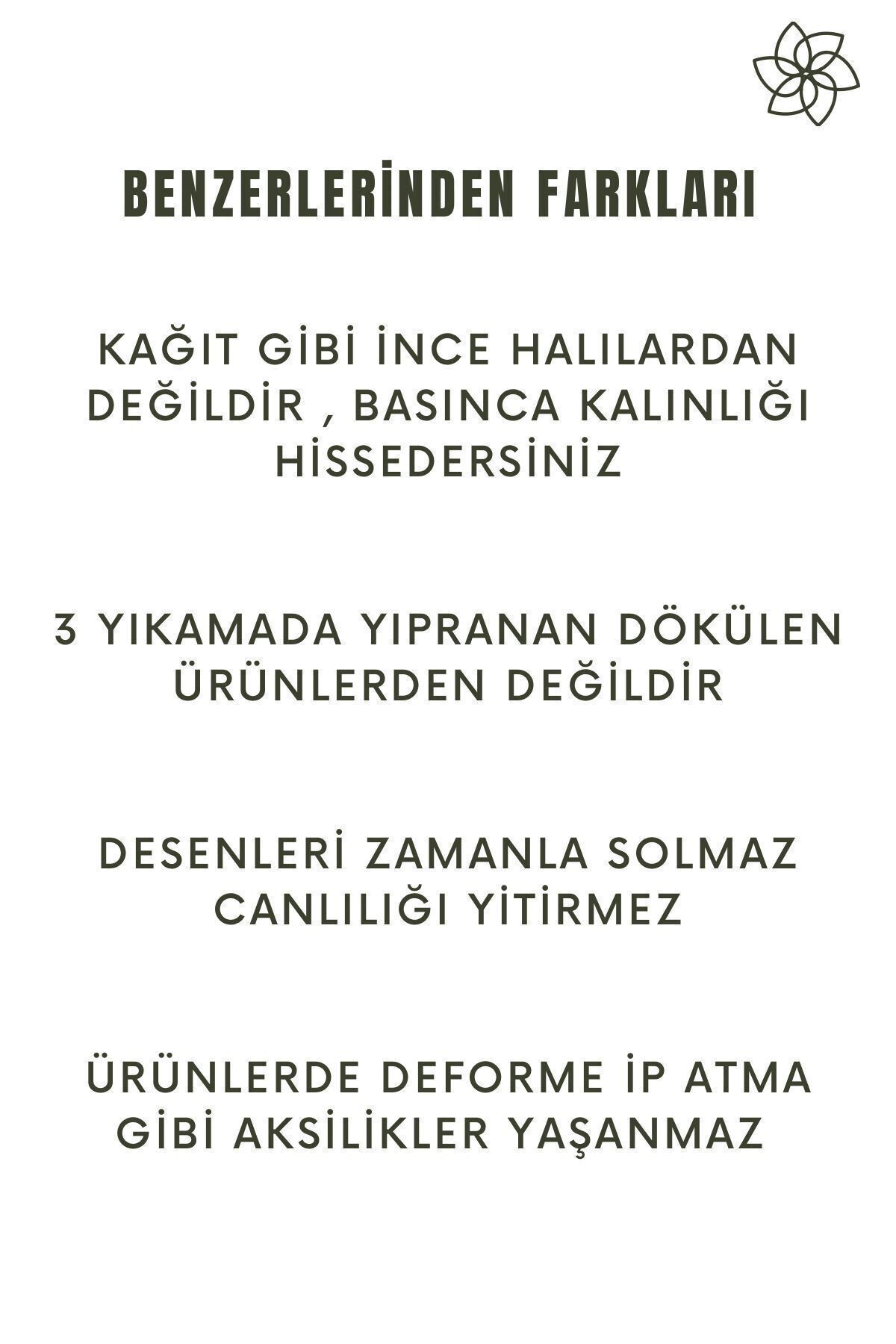 Gri Siyah Halı Lazer Kesim Halı Mutfak Halısı Leke Tutmaz Makinede Yıkanabilir Kaymaz Taban Halı