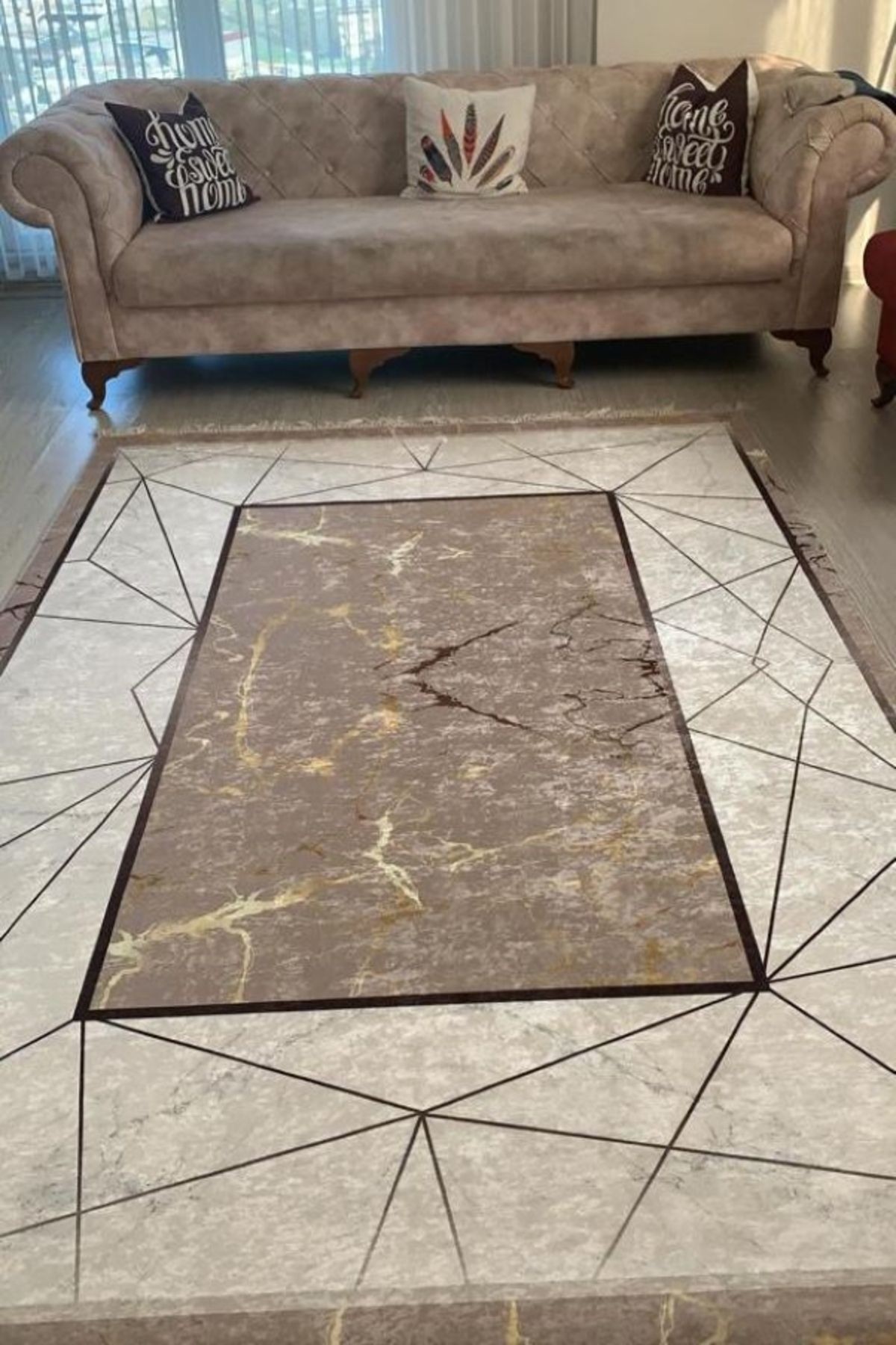 Vizon Halı Salon Halısı Mutfak Halısı Yatak Odası Halısı Makinede Yıkanabilir Halı
