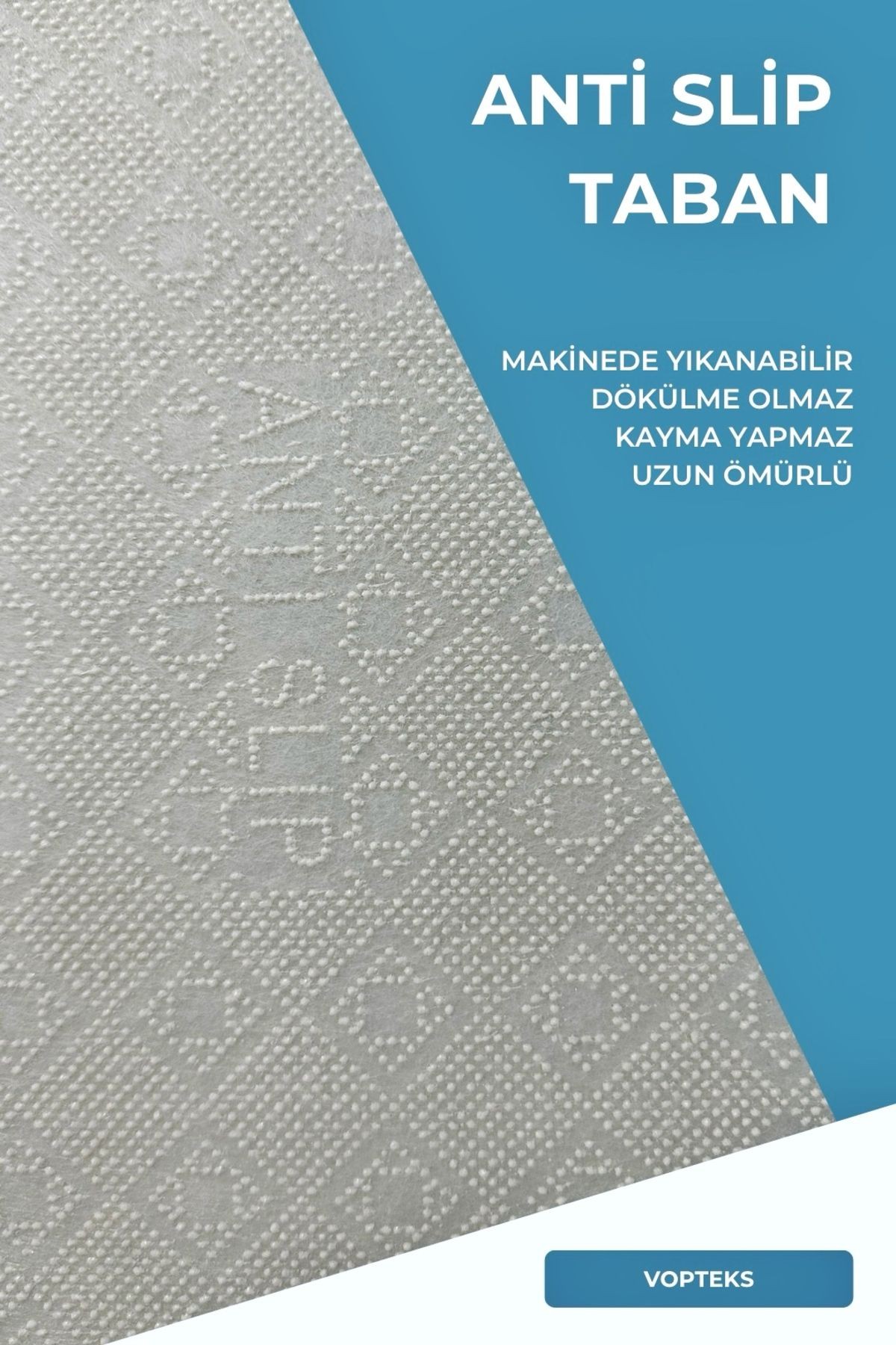 Antrasit Gri Salon Halısı Kaymaz Taban Makinede Yıkanabilir Halı