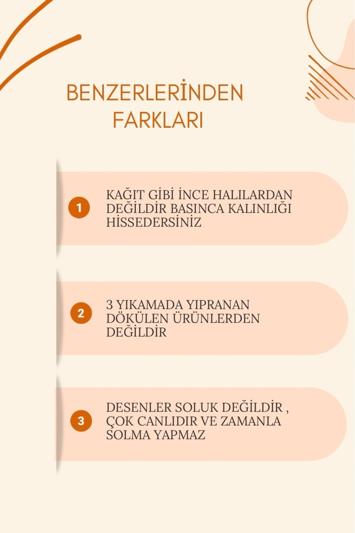 Makinede Yıkanabilir Kaymaz Taban Siyah Beyaz Halı