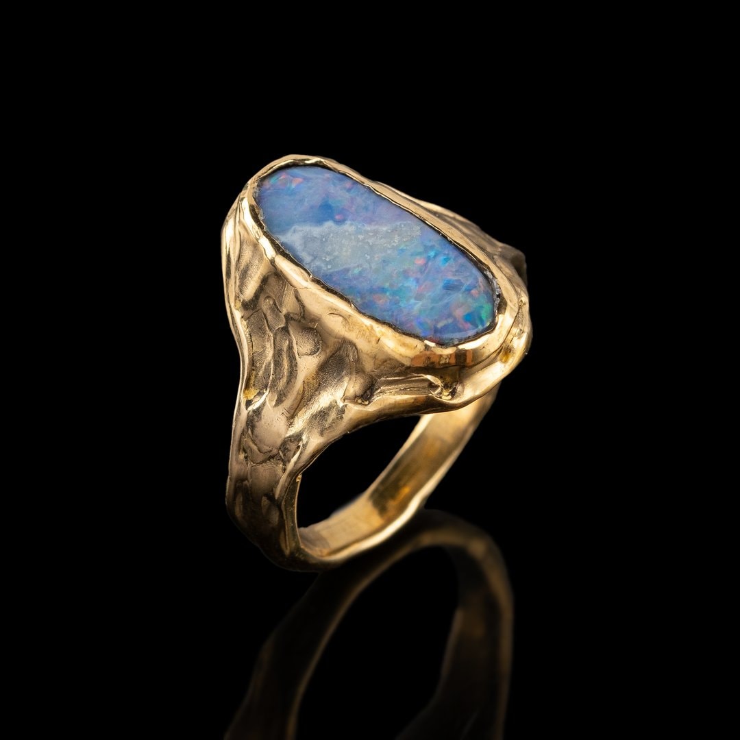 Oceanic Gleam Ring