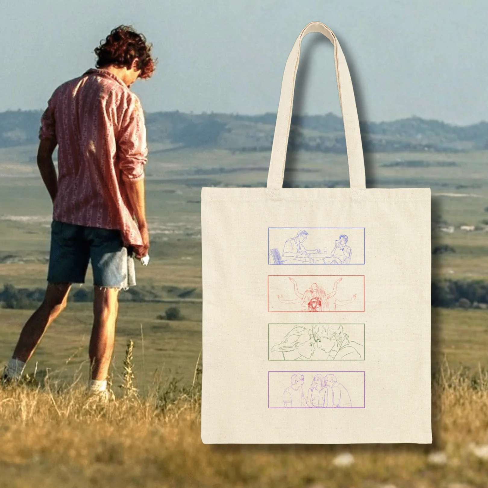 luca guadagnino kanvas çanta