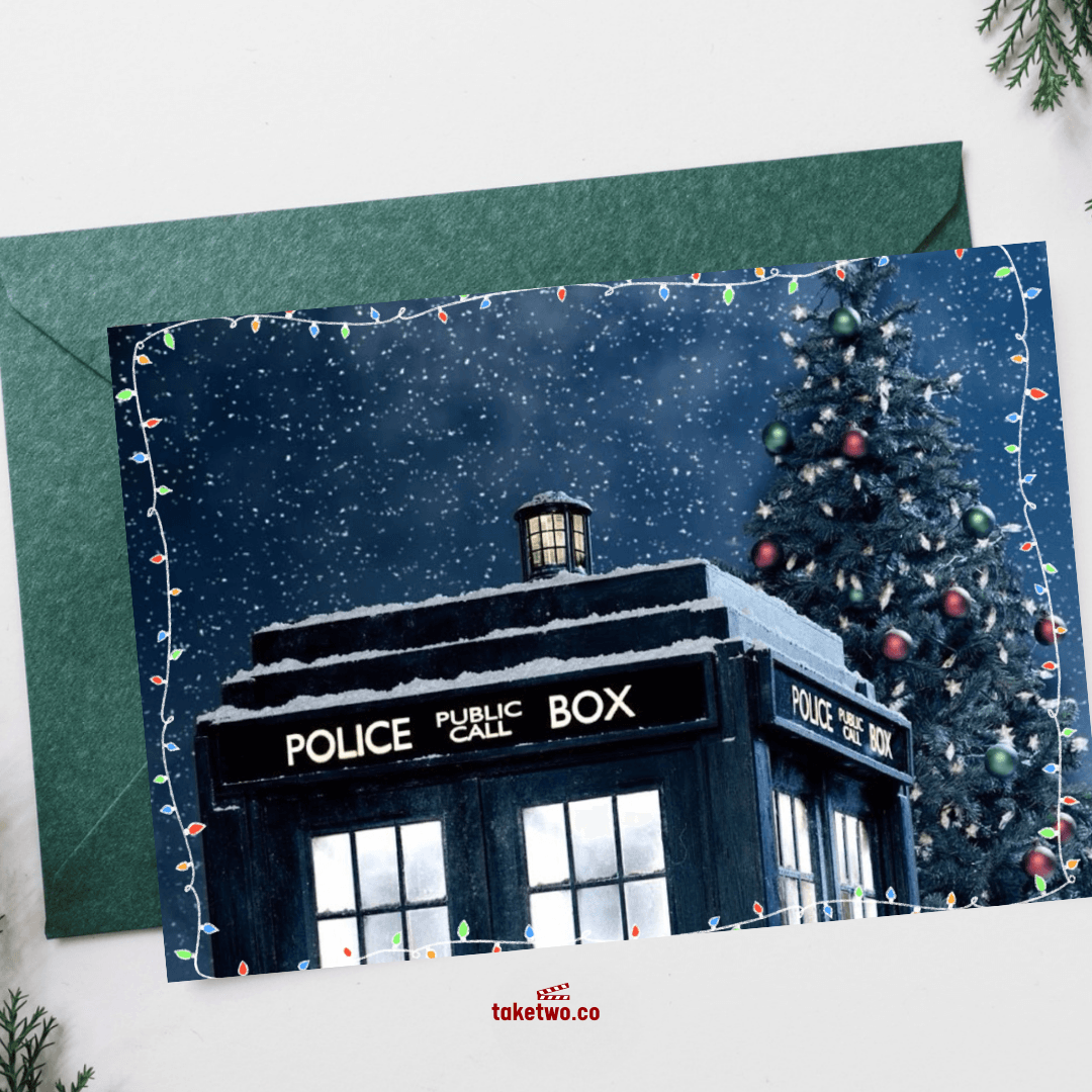 doctor who yılbaşı kartpostalı