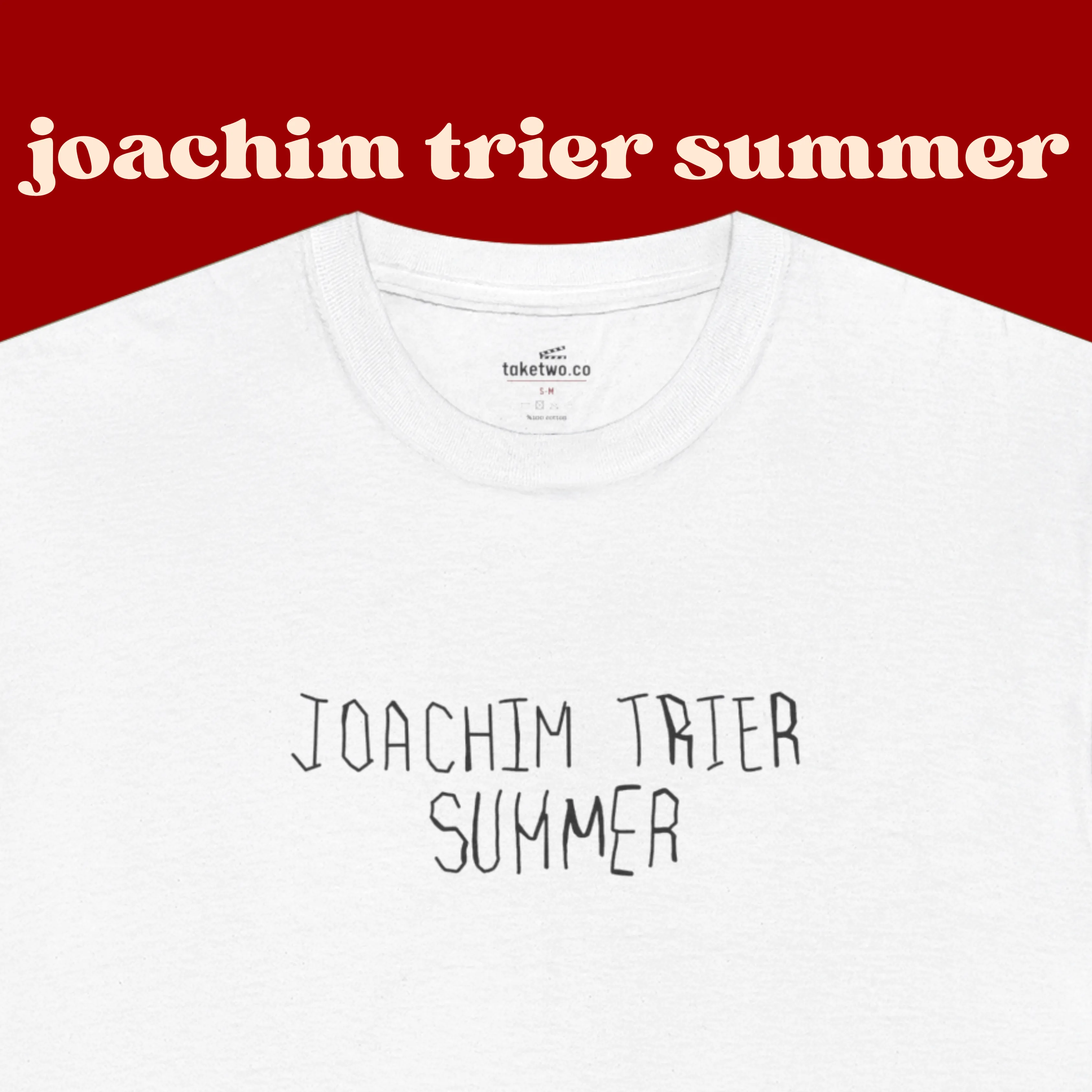 joachim trier summer t-shirt