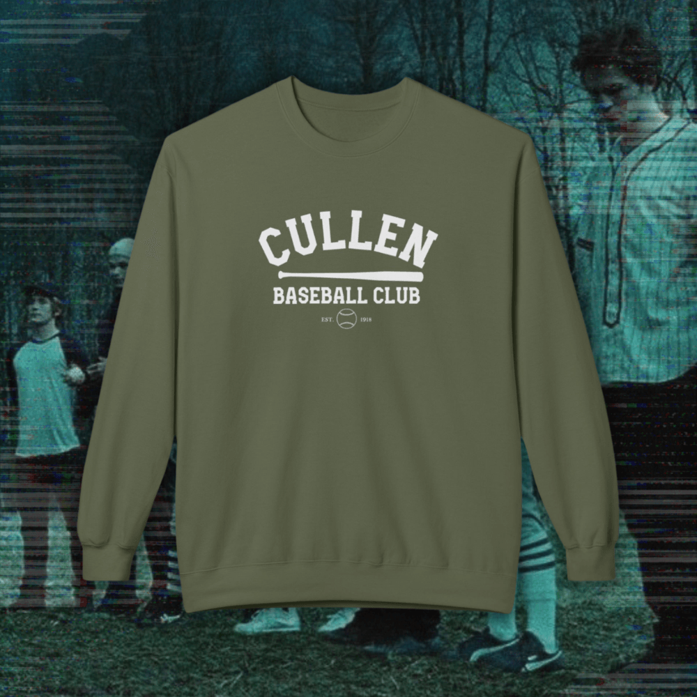 twilight cullen baseball club sweatshirt