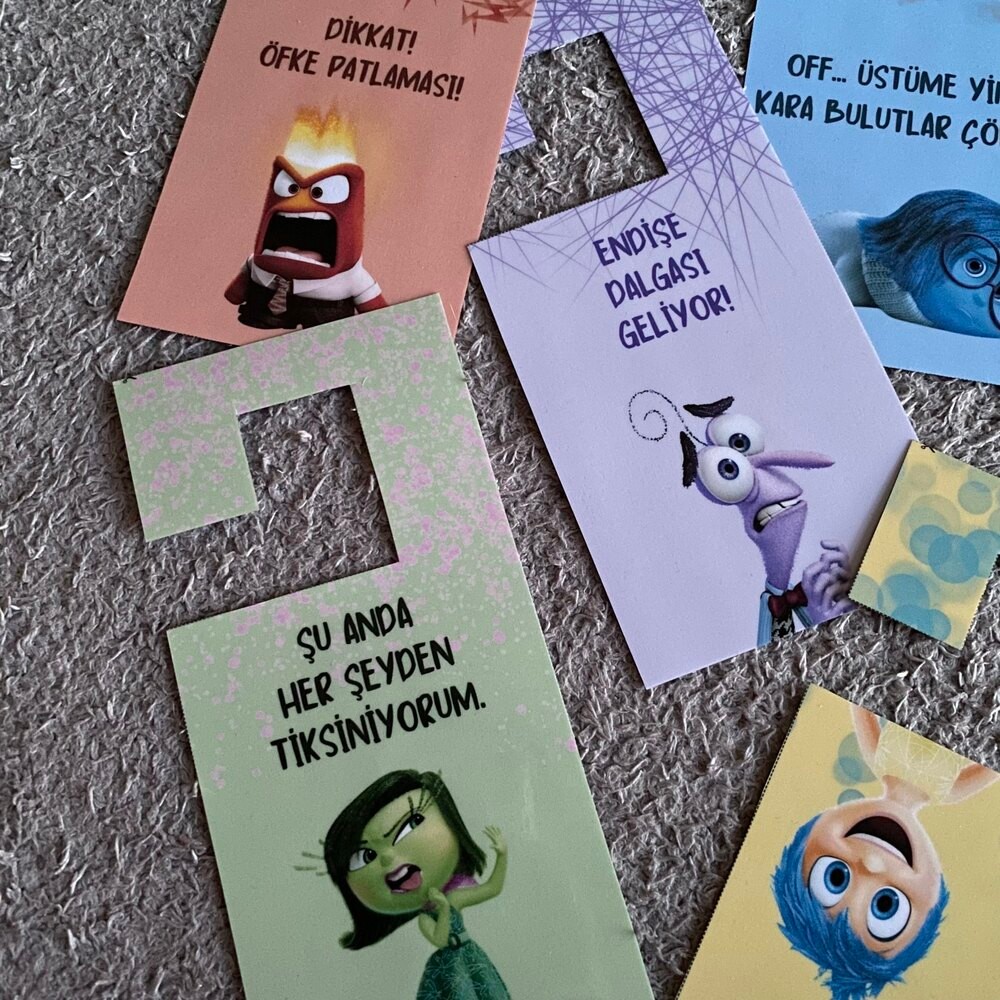 DIY - 6'lı inside out kapı askısı