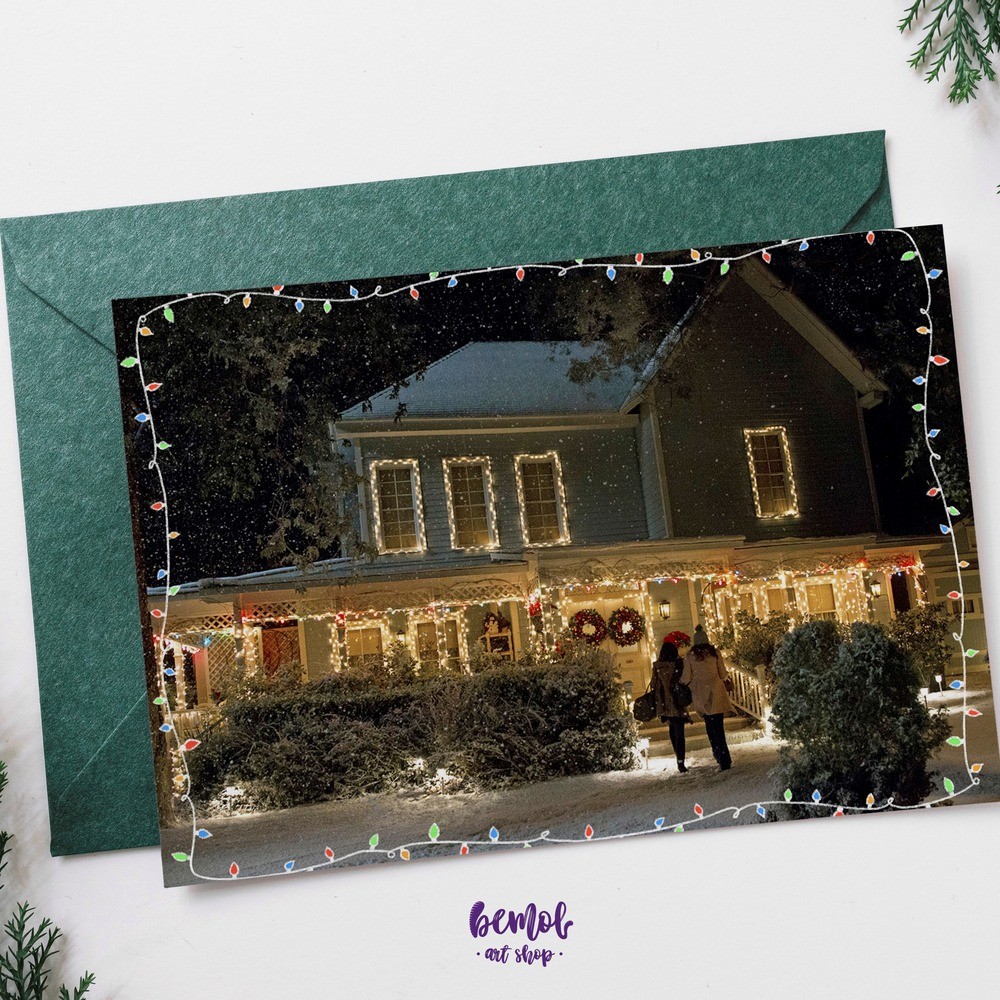 gilmore girls yılbaşı kartpostalı